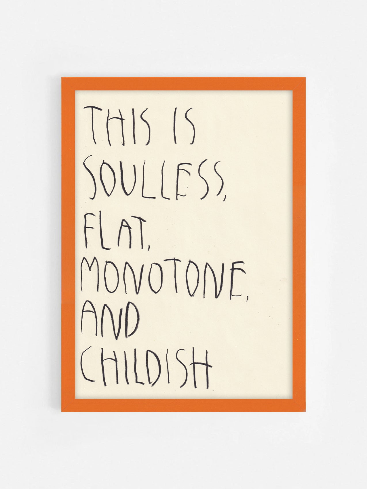 This Is Soulless, Flat, Monotone, And Childish