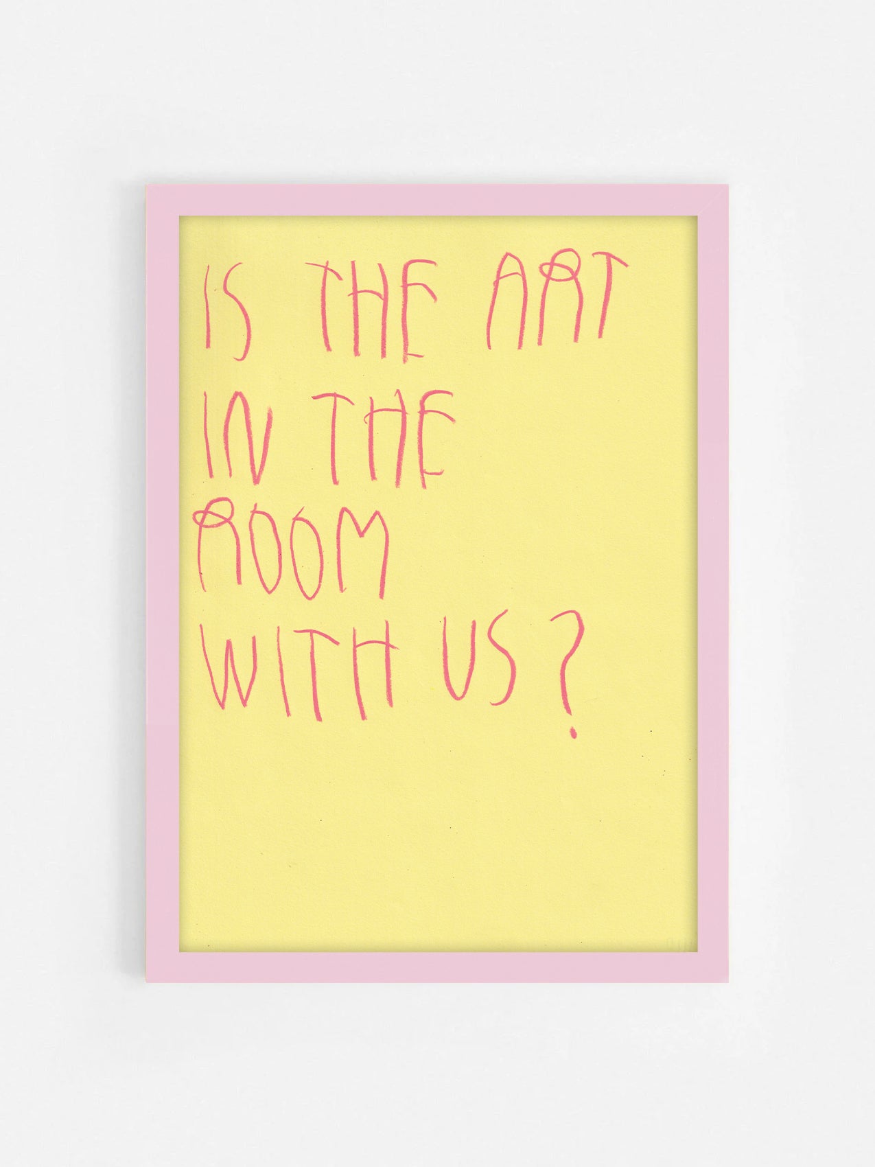 Is The Art In The Room With Us?