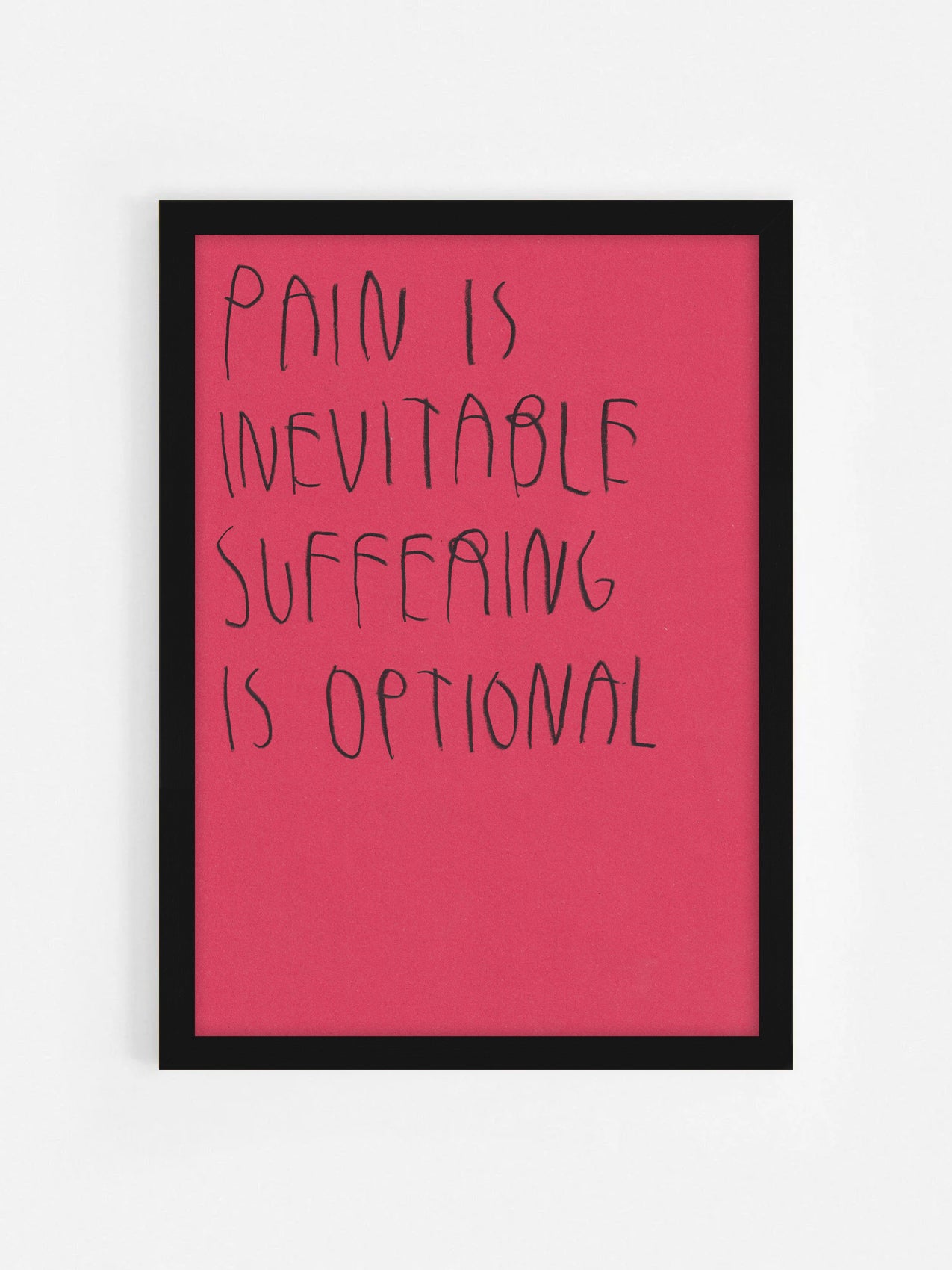 Pain Is Inevitable, Suffering Is Optional