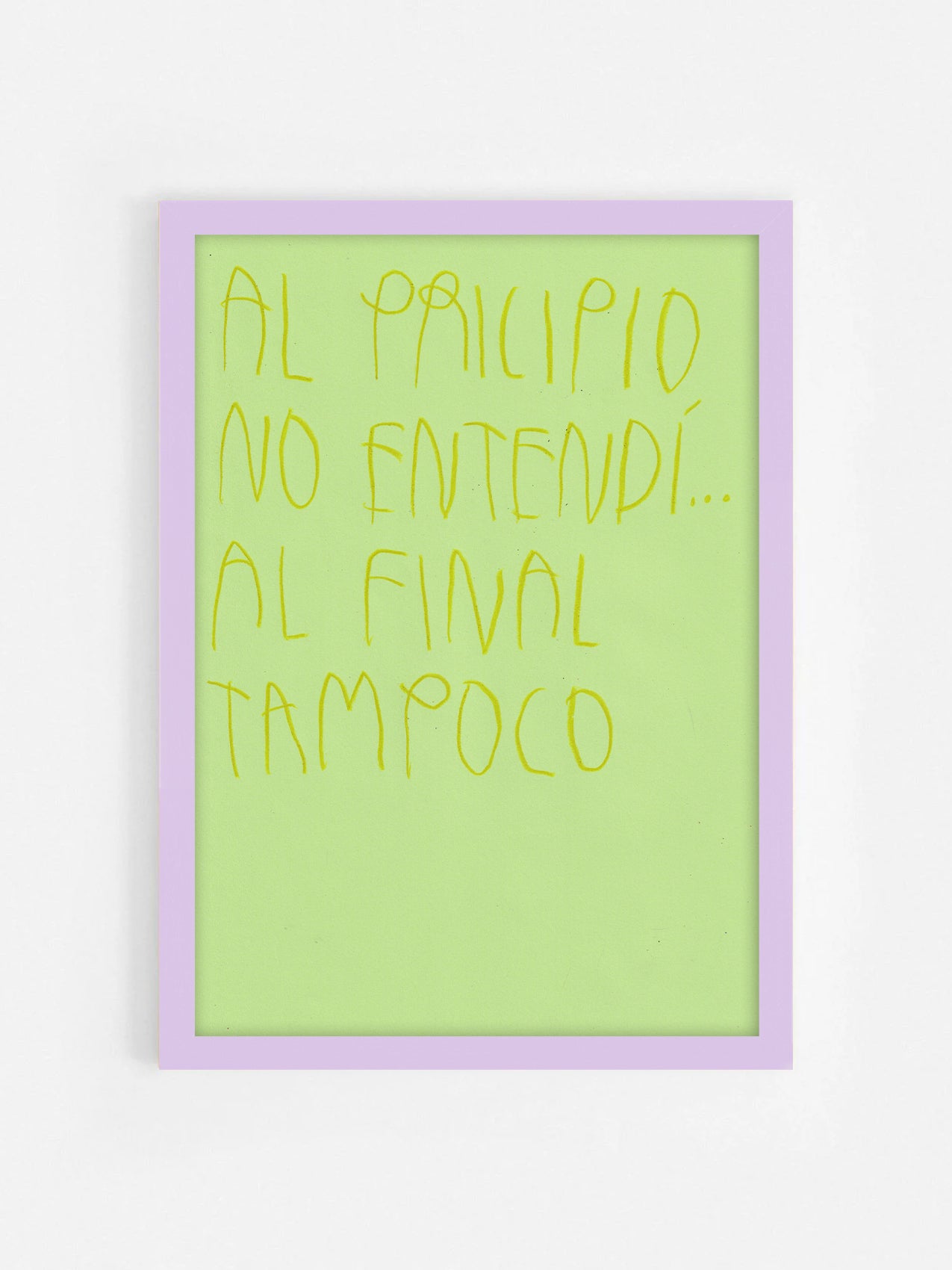 Al Principio No Entendi...Al Final Tampoco...