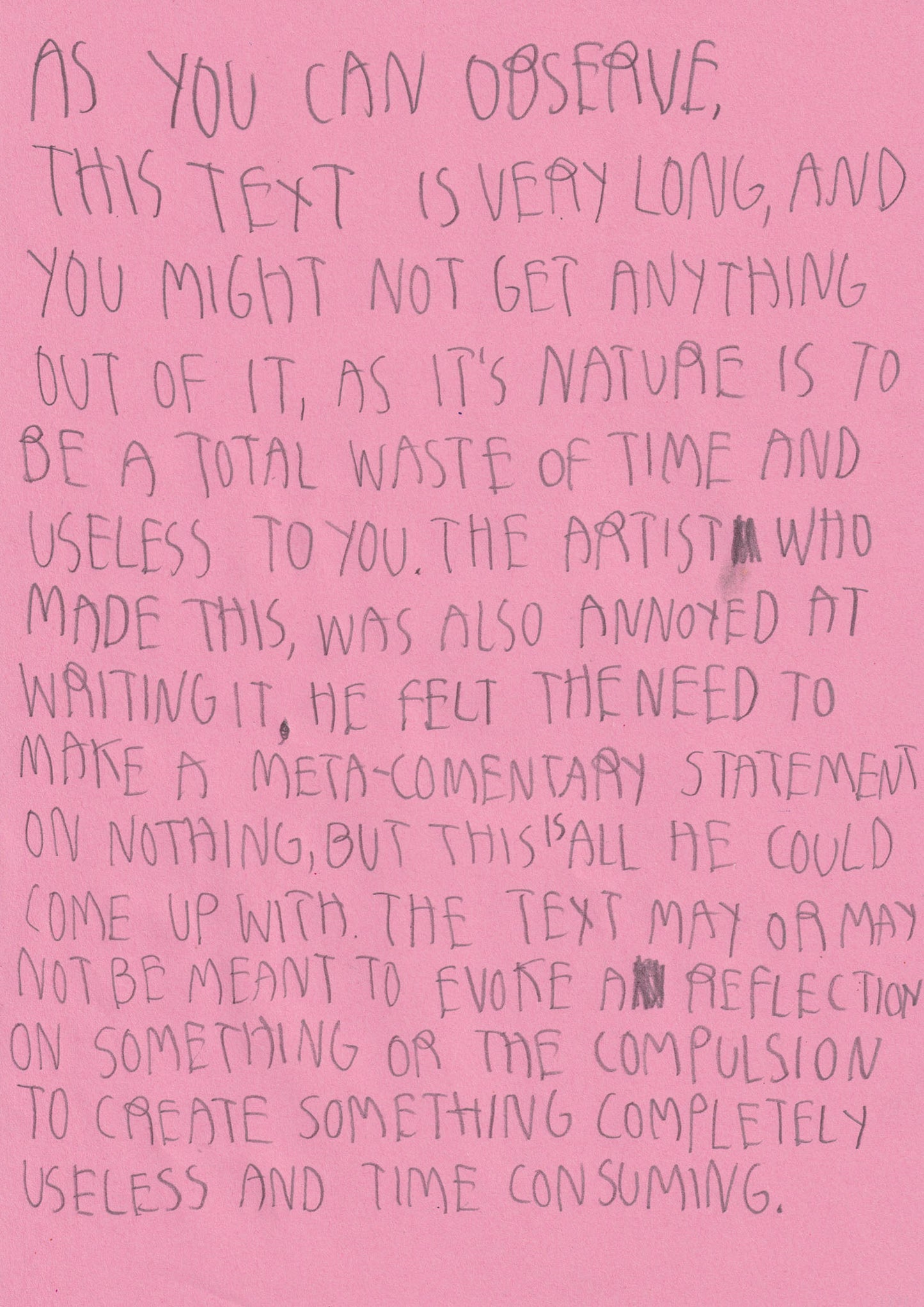 As You Can Observe This Text Is Very Long And You