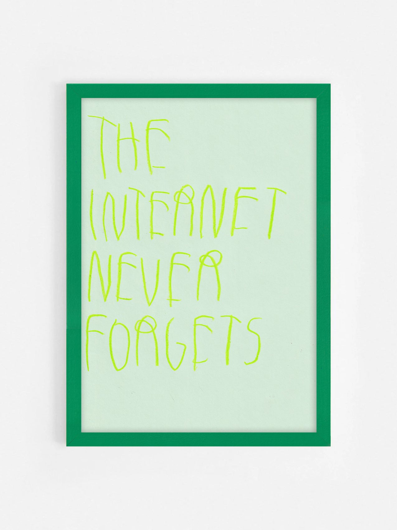 The Internet Never Forget