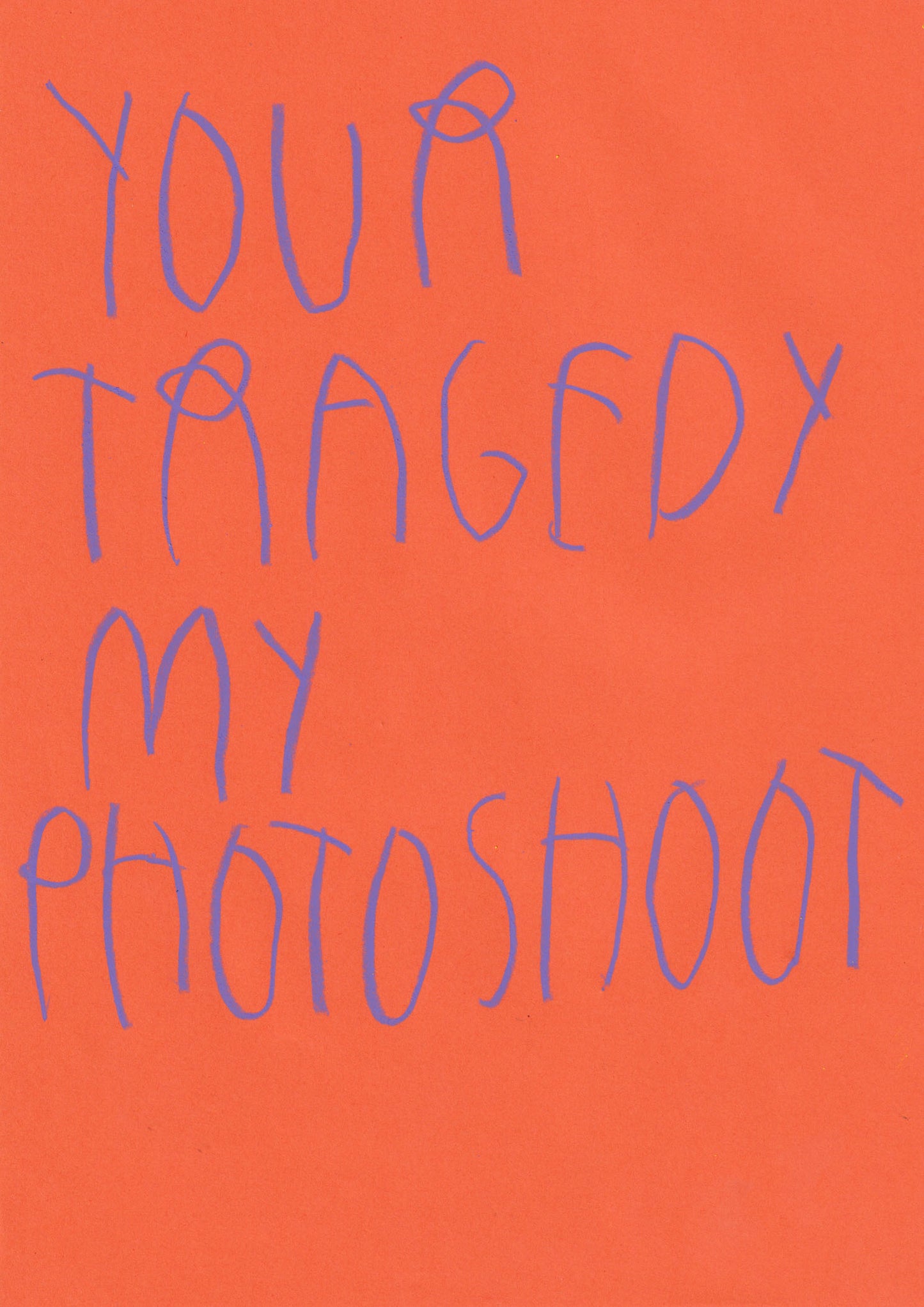 Your Tragedy My Photo Shoot