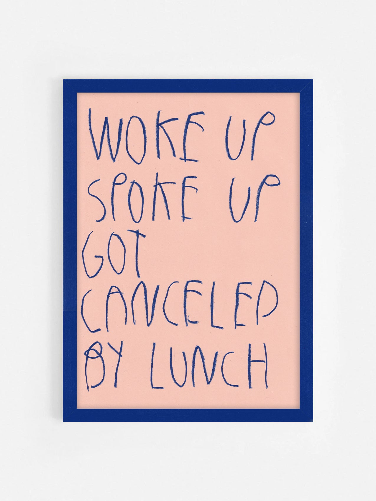 Woke Up, Spoke Up, Got Canceled By Lunch