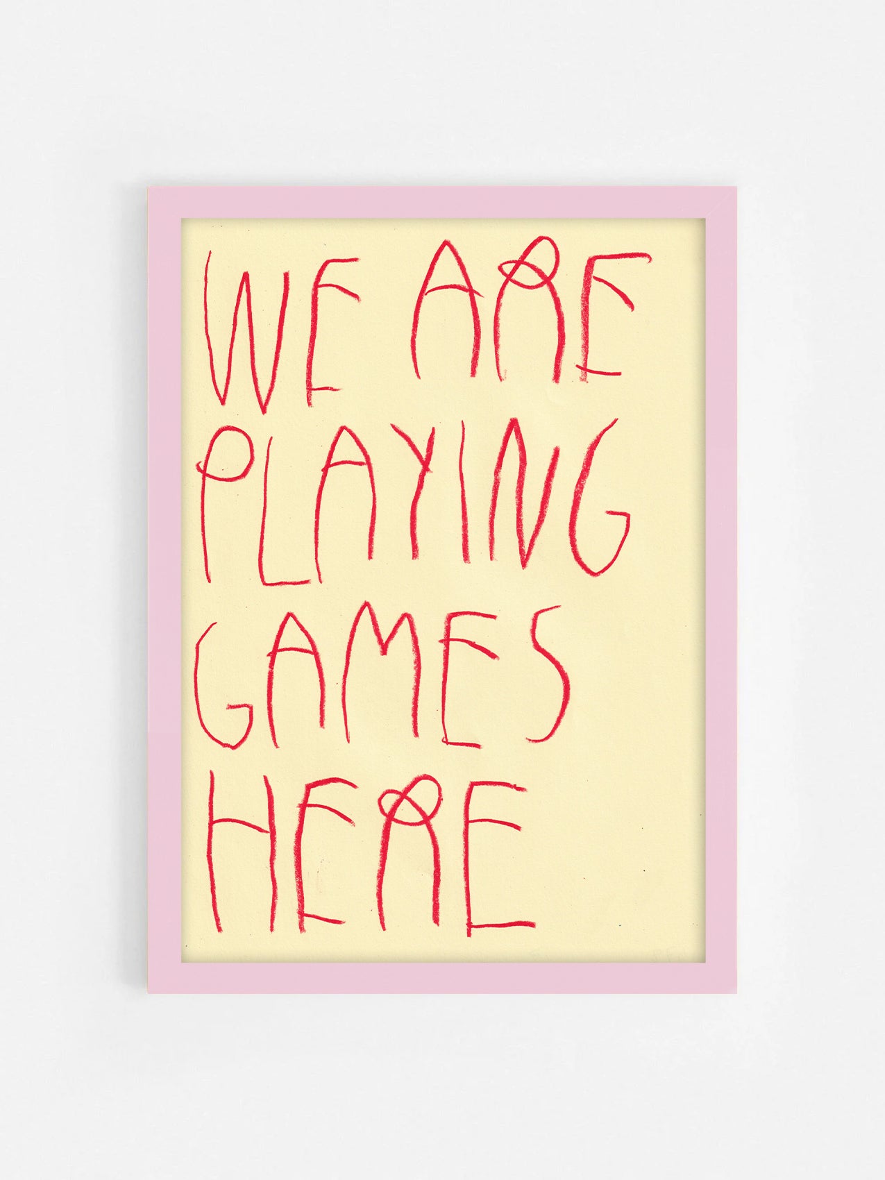We Are All Playing Games Here
