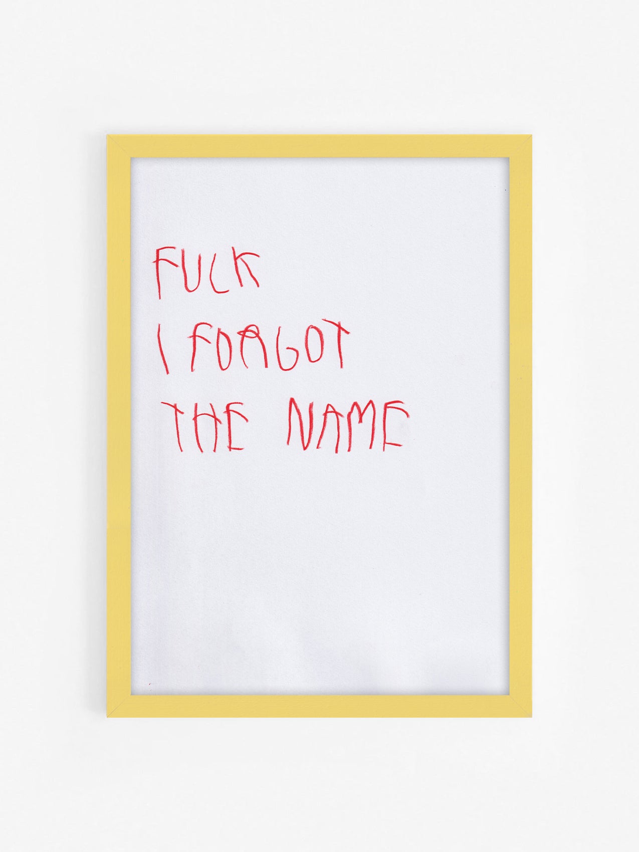 Fuck I Forgot The Name