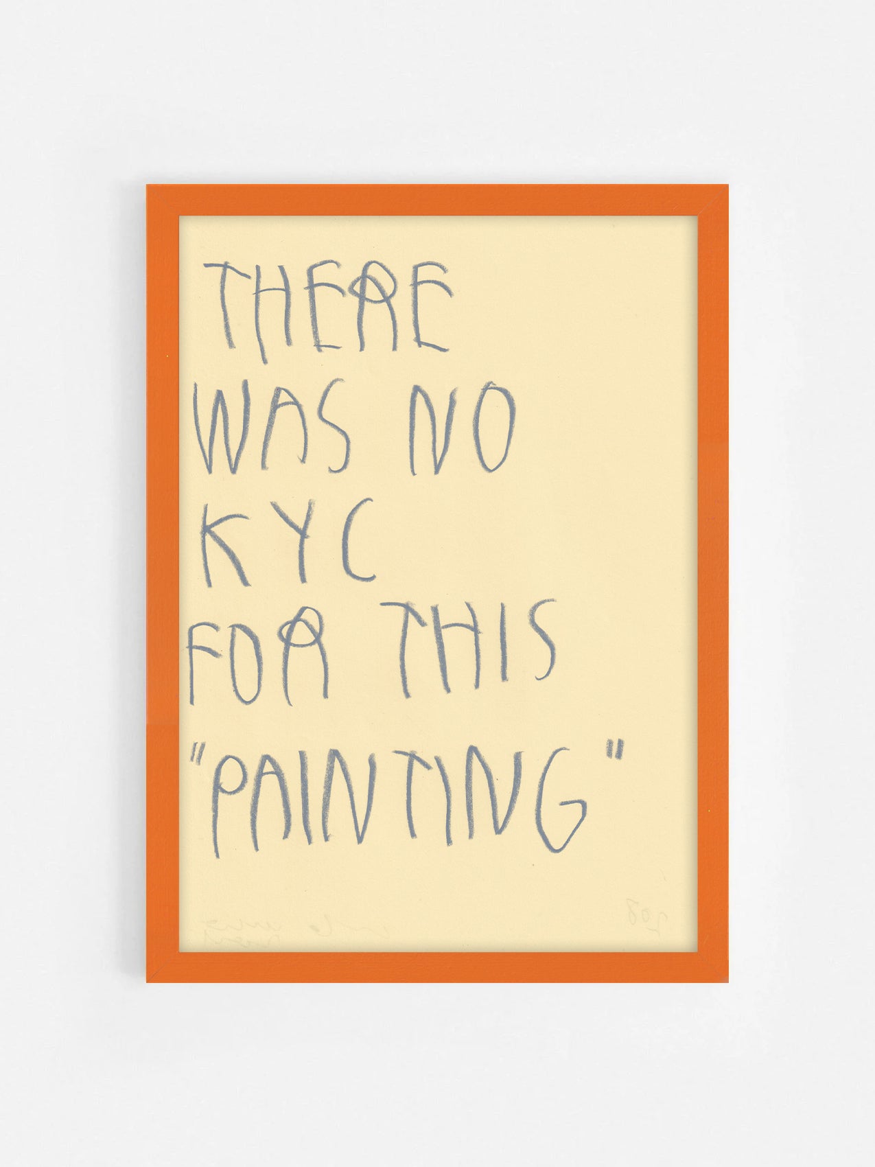 There Was No Kyc For This “Painting”