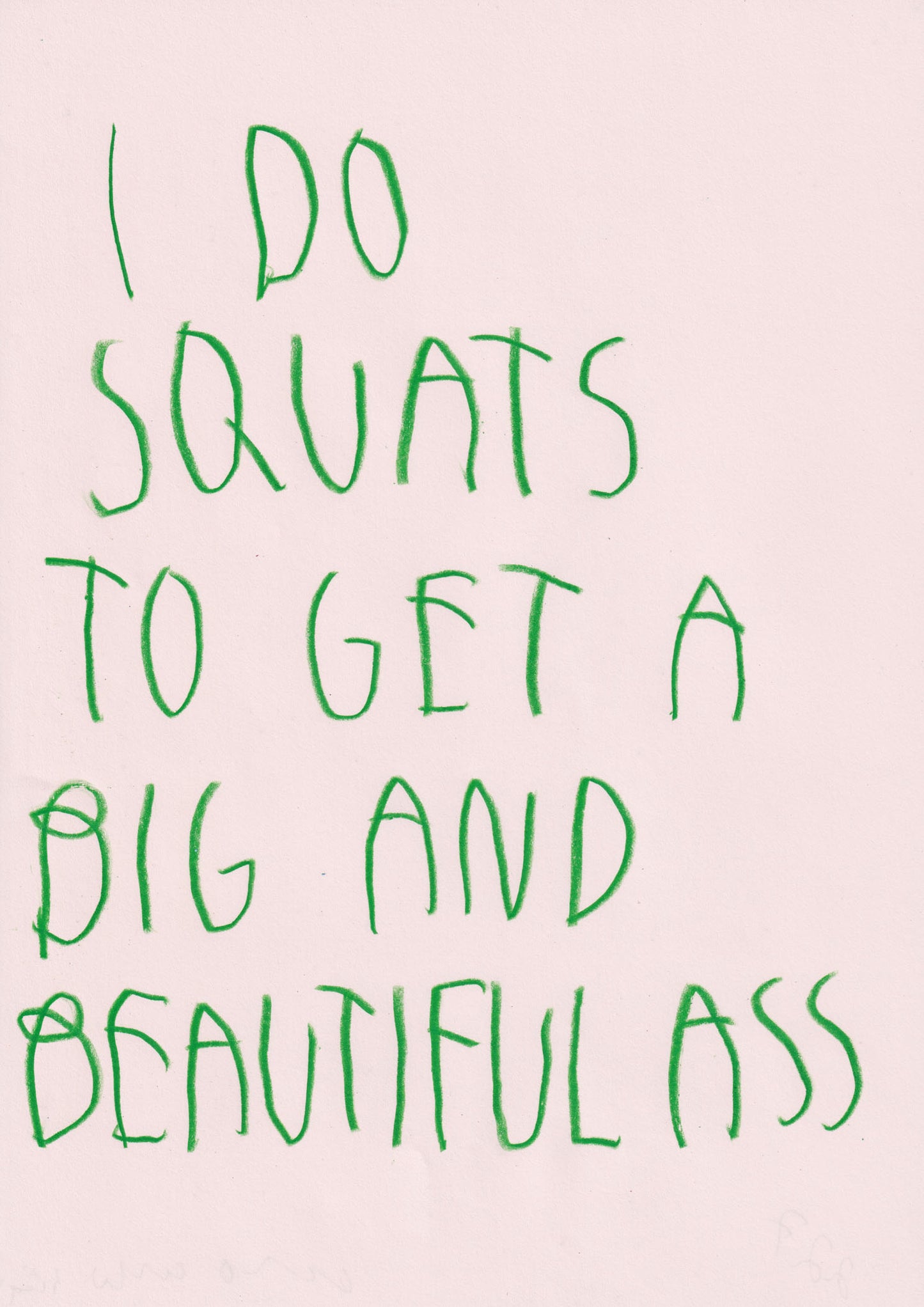 I Do Squats To Get A Big And Beautiful Ass