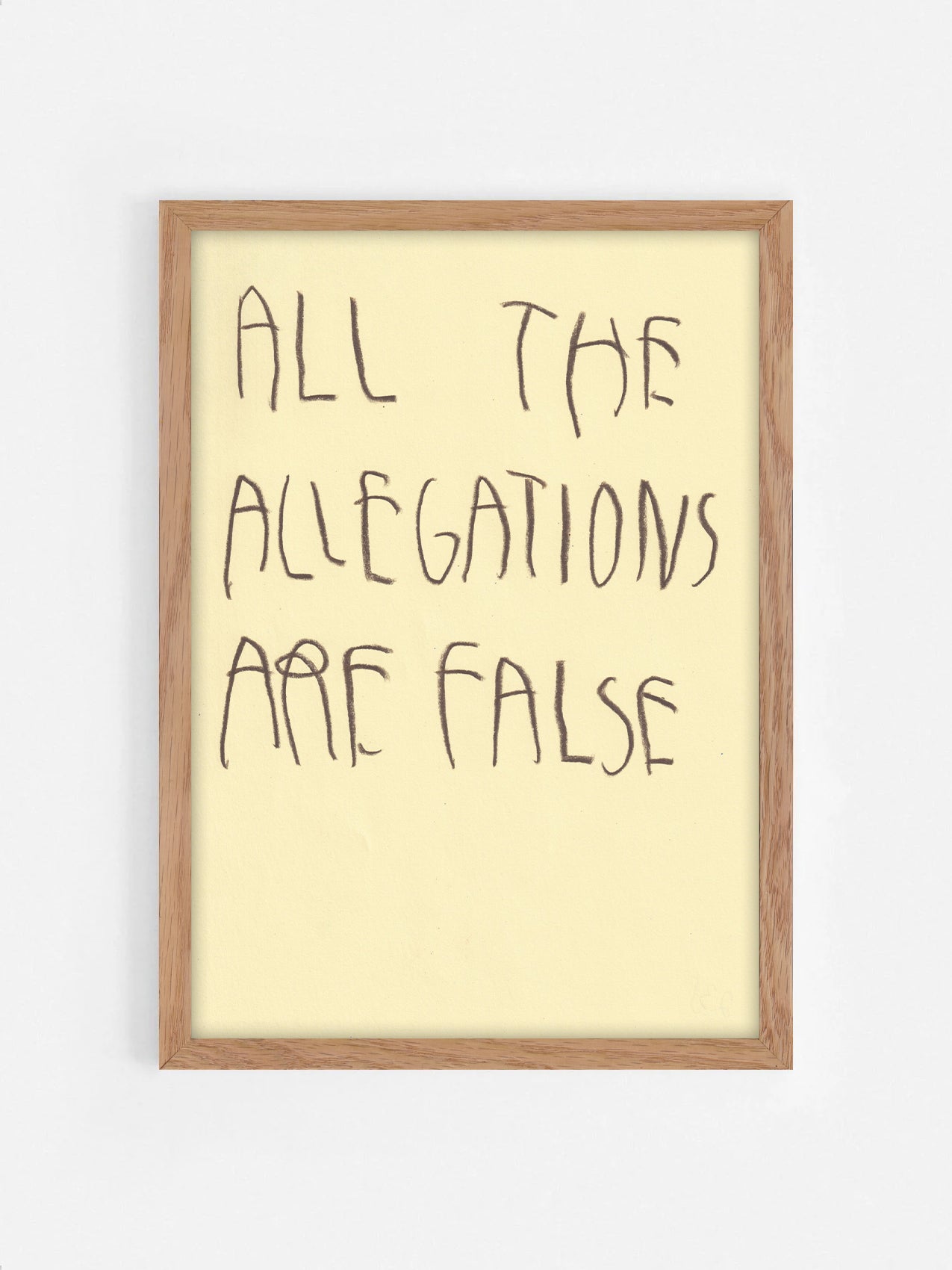 All The Allegations Are False