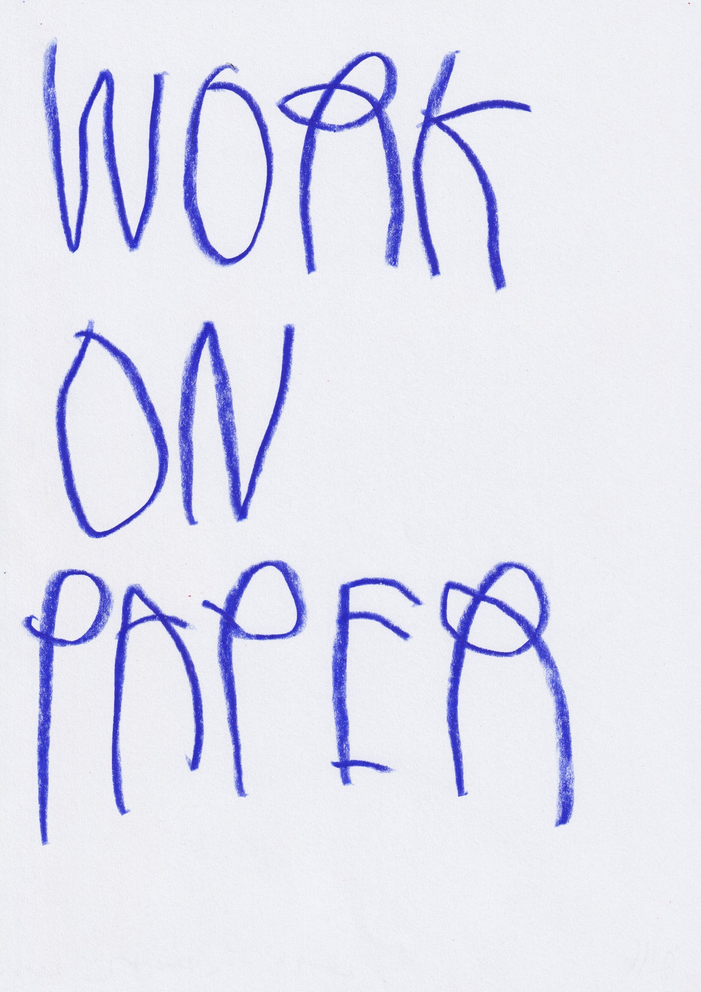 Work On Paper