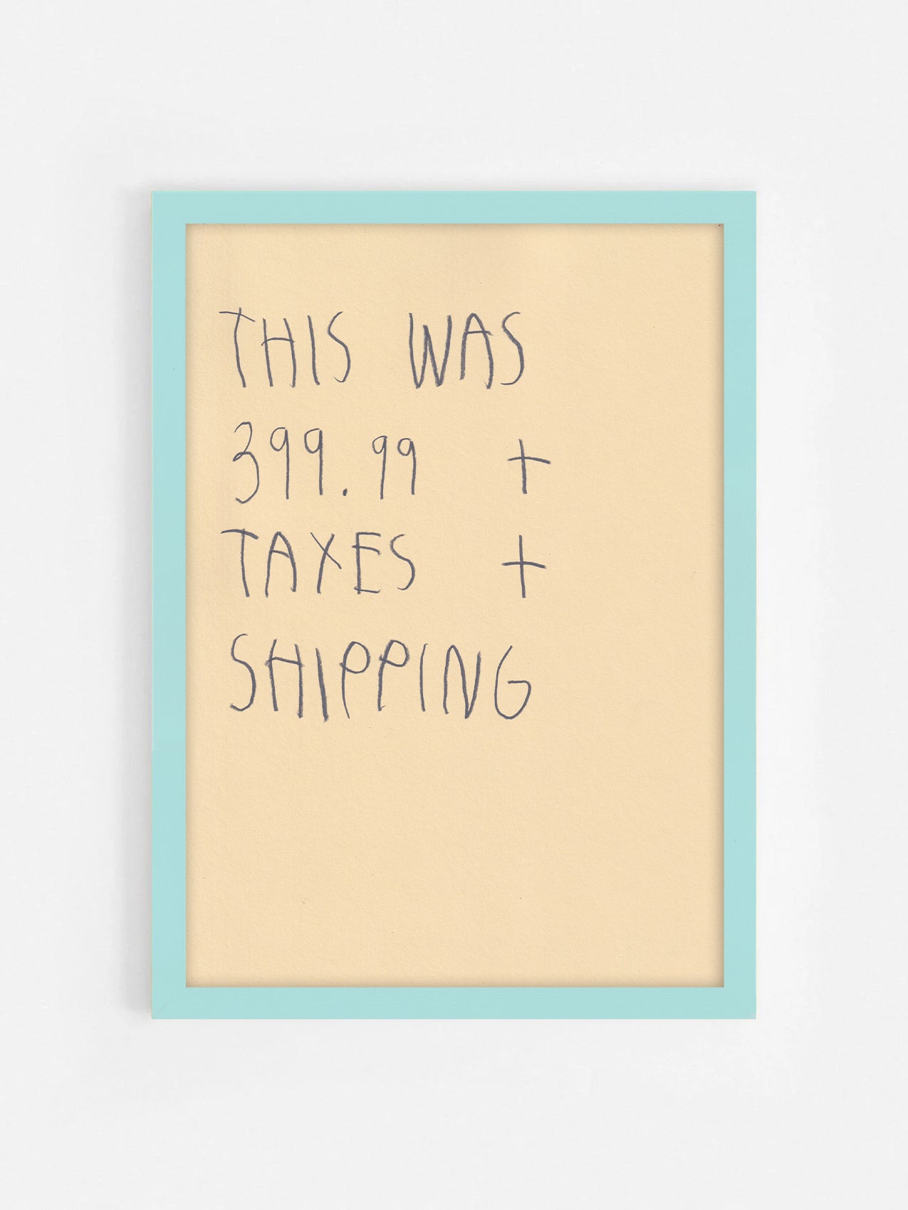 This Was 399 + Taxes + Shipping