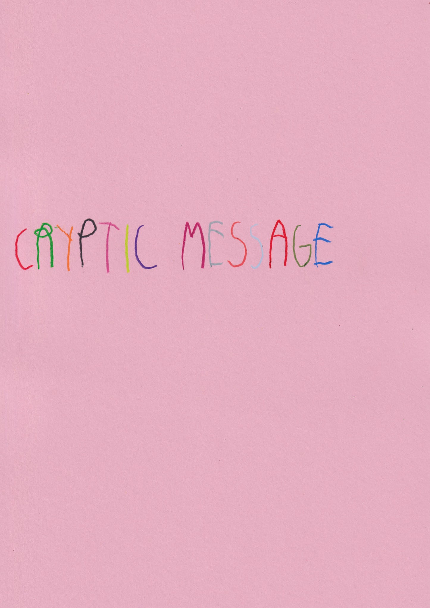 Cryptic Message