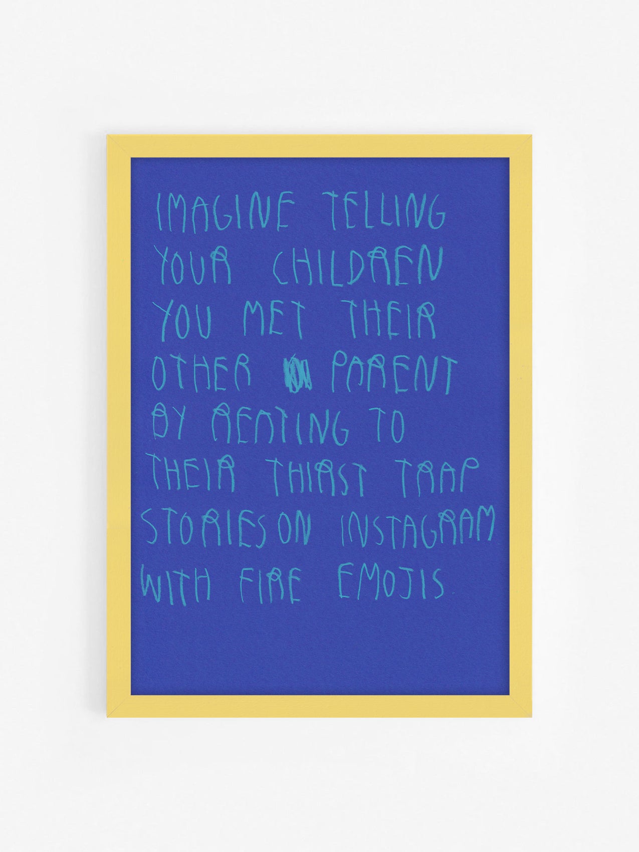 Imagine Telling Your Children You Met Their Other