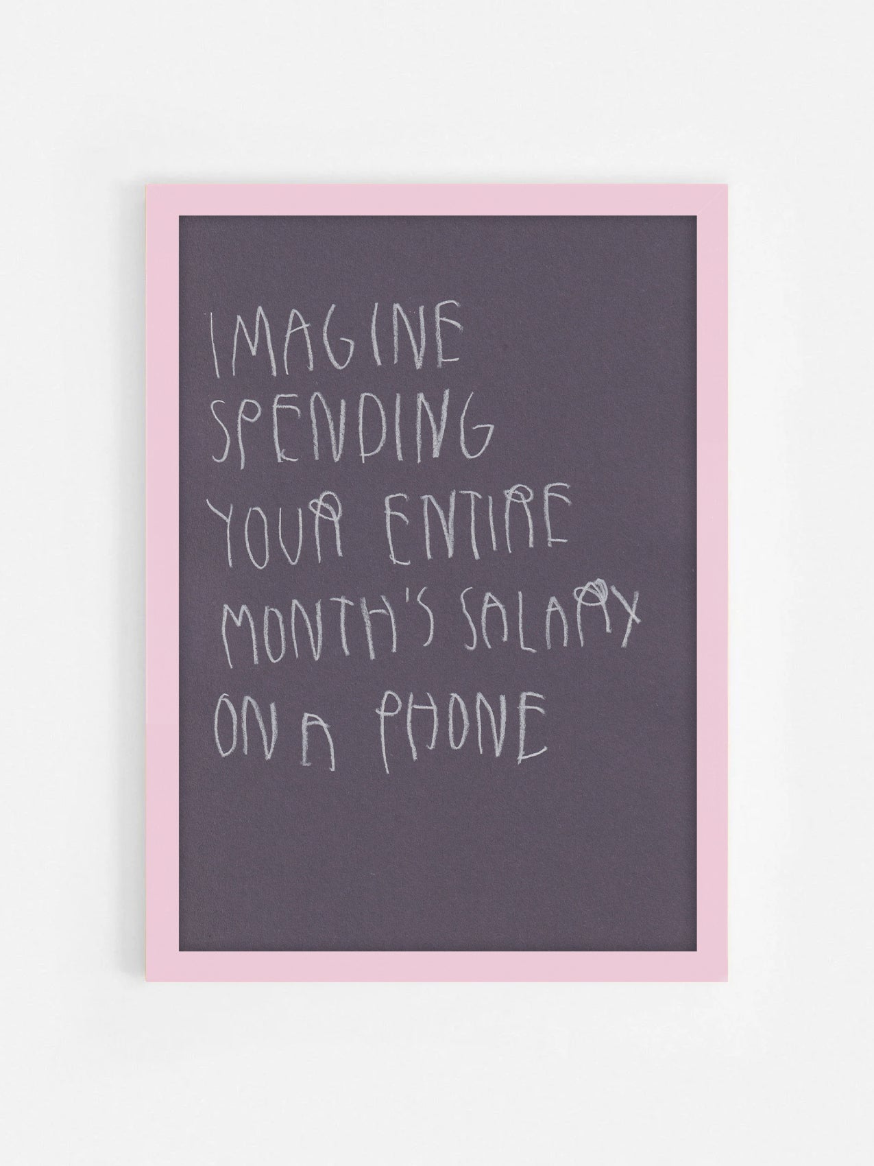Imagine Spending Your Entire Months Salary On A