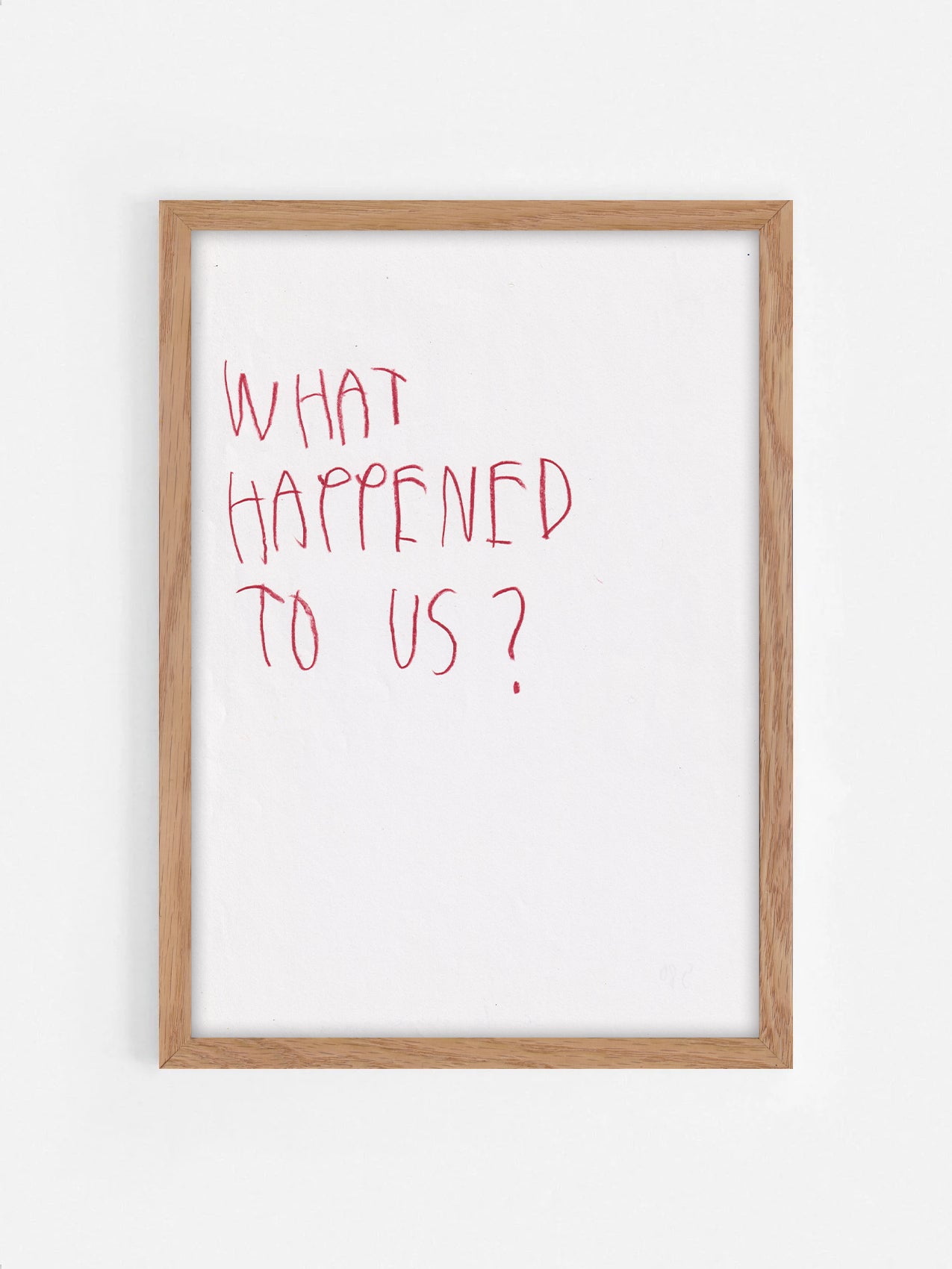 What Happened To Us?