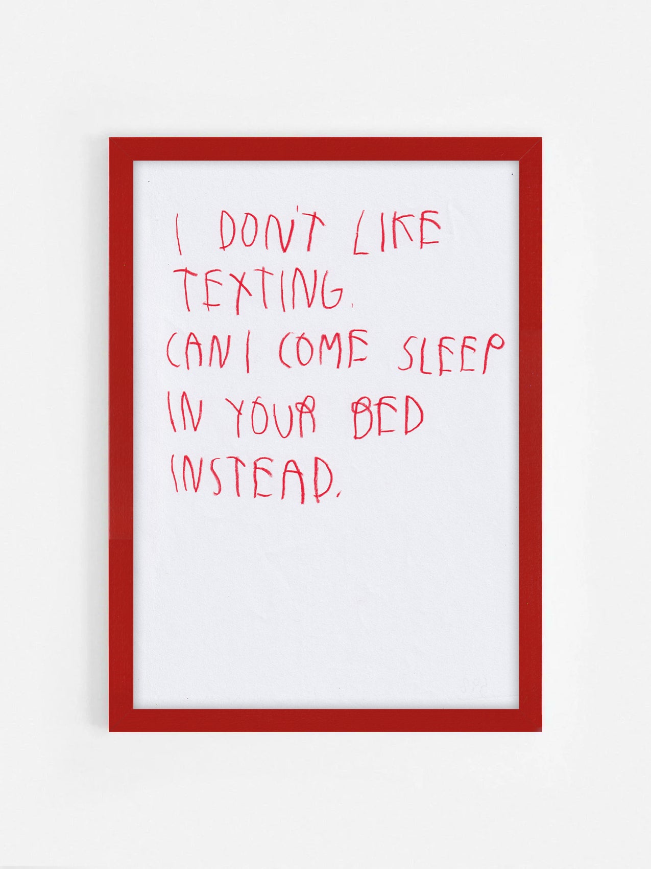 I Don’t Like Texting Can I Come Sleep In Your Bed