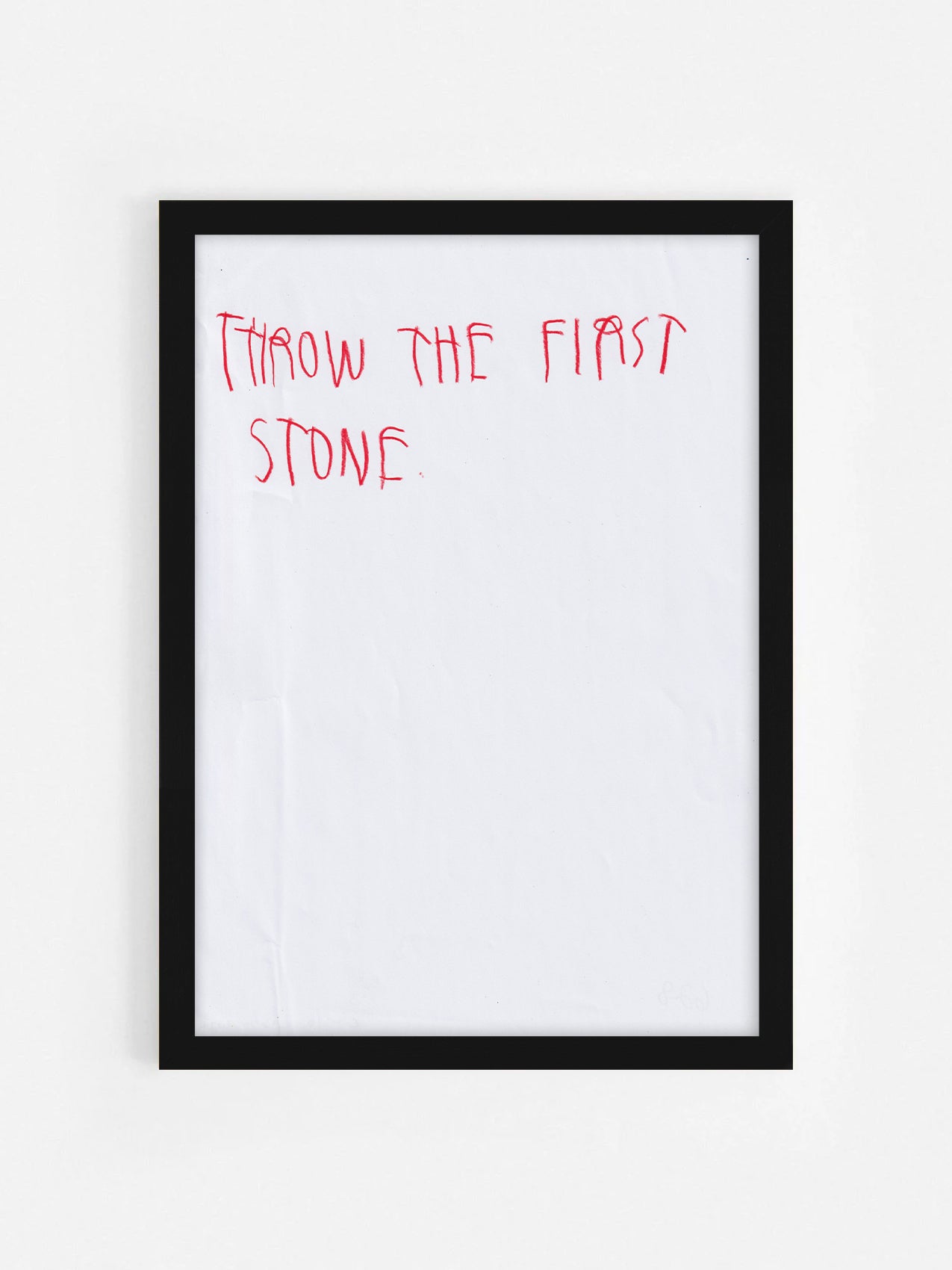 Throw The First Stone