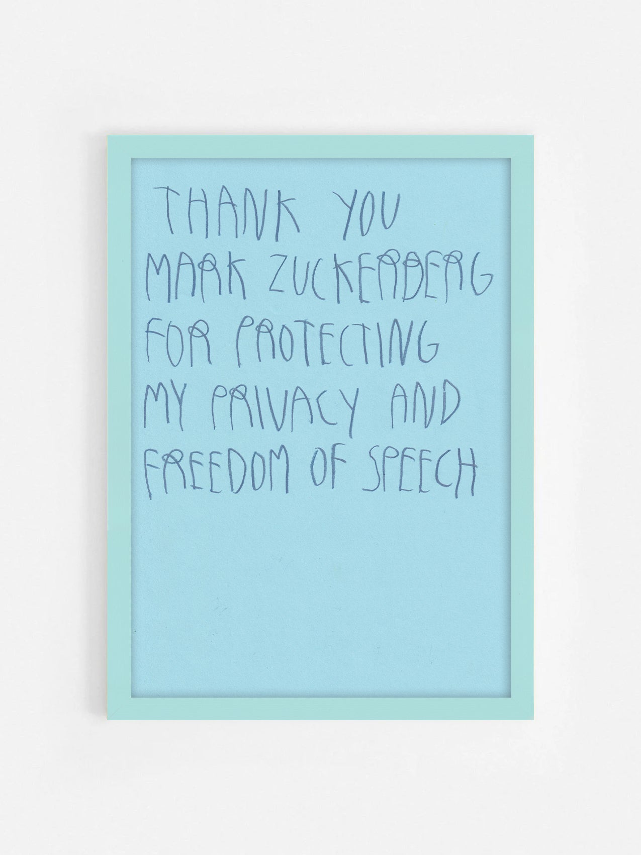 Thank You Mark Zuckerberg... For Protecting My