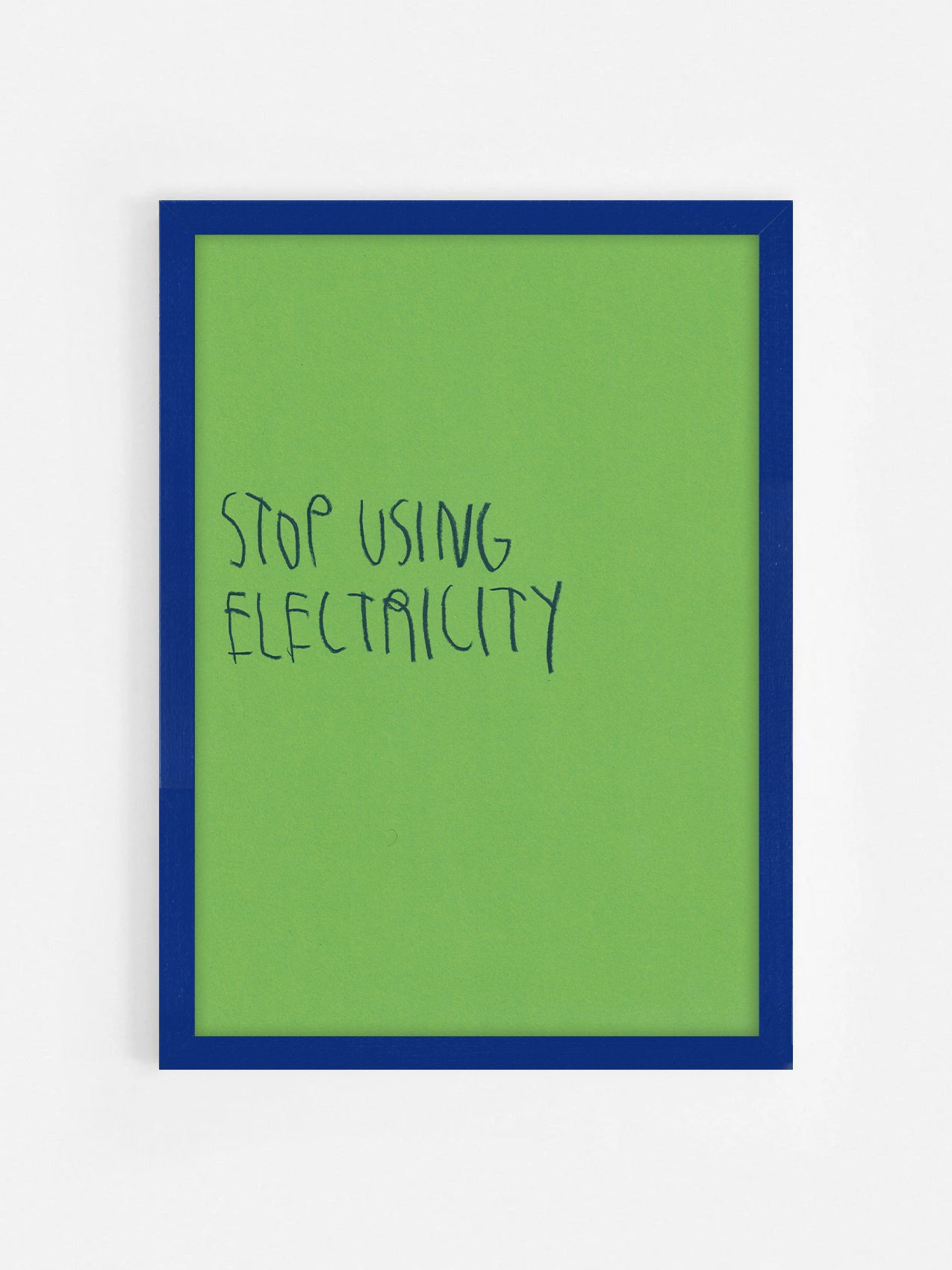 Stop Using Electricity