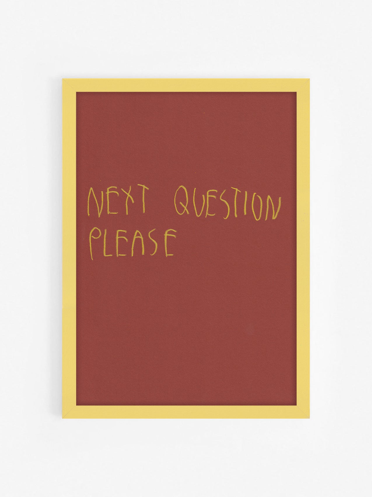 Next Question Please