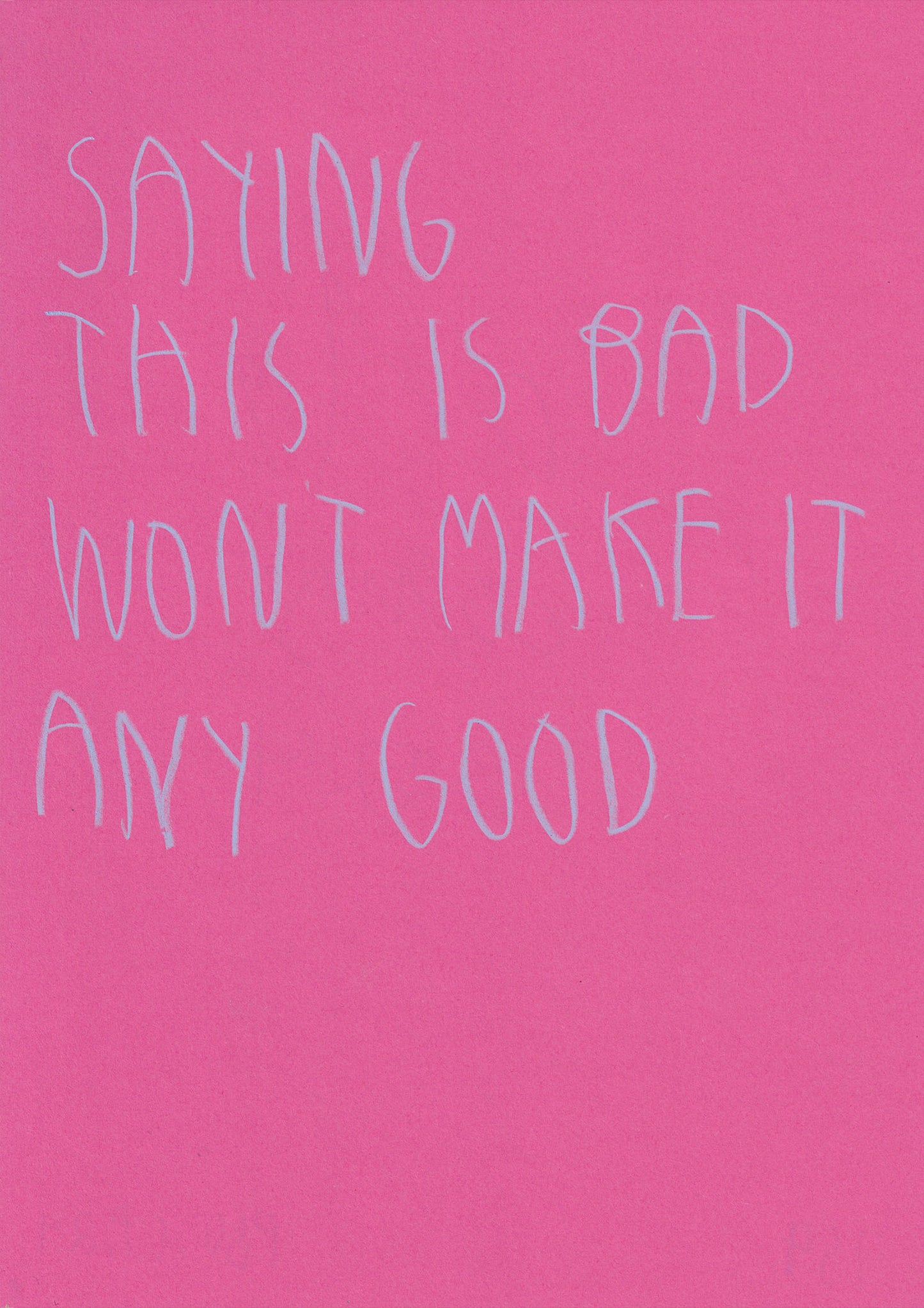Saying This Painting Is Bad Won’t Make It Any Good