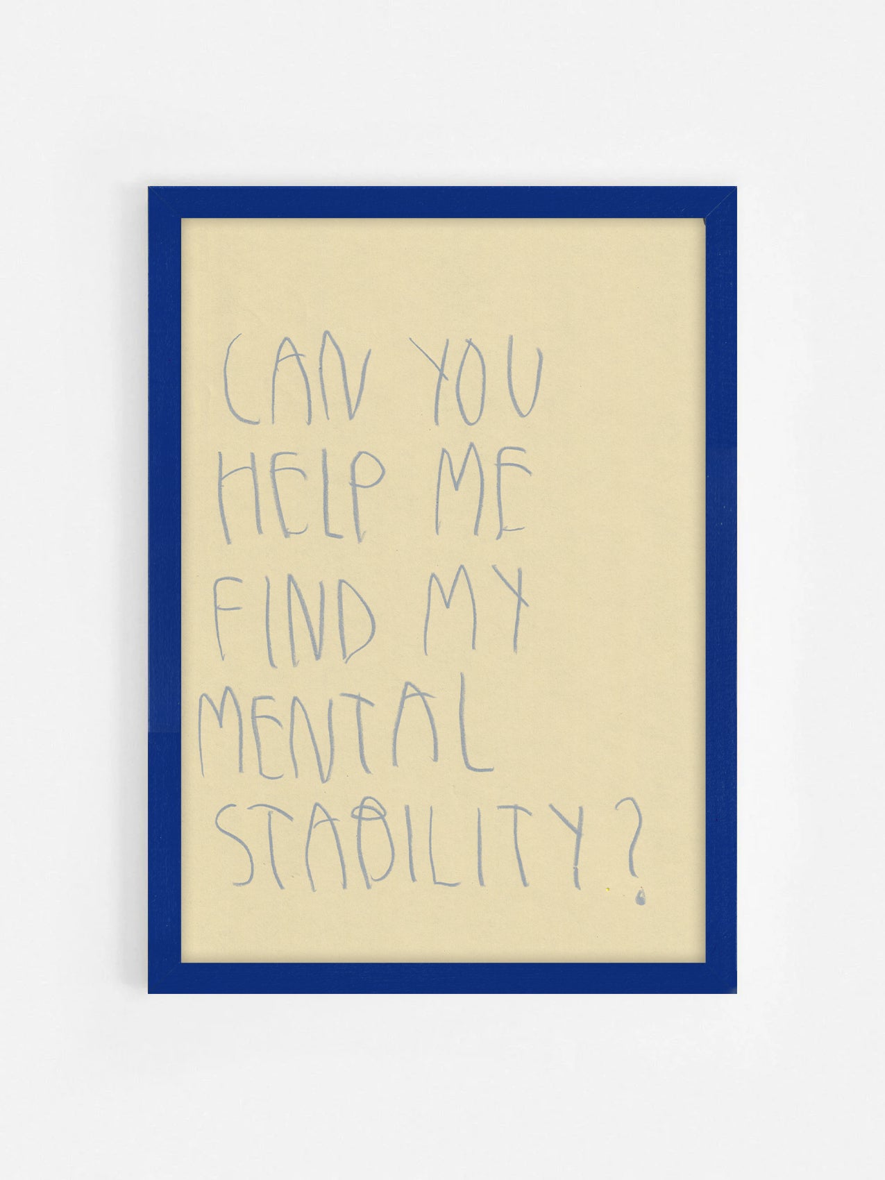 Can You Help Me Find My Mental Stability?