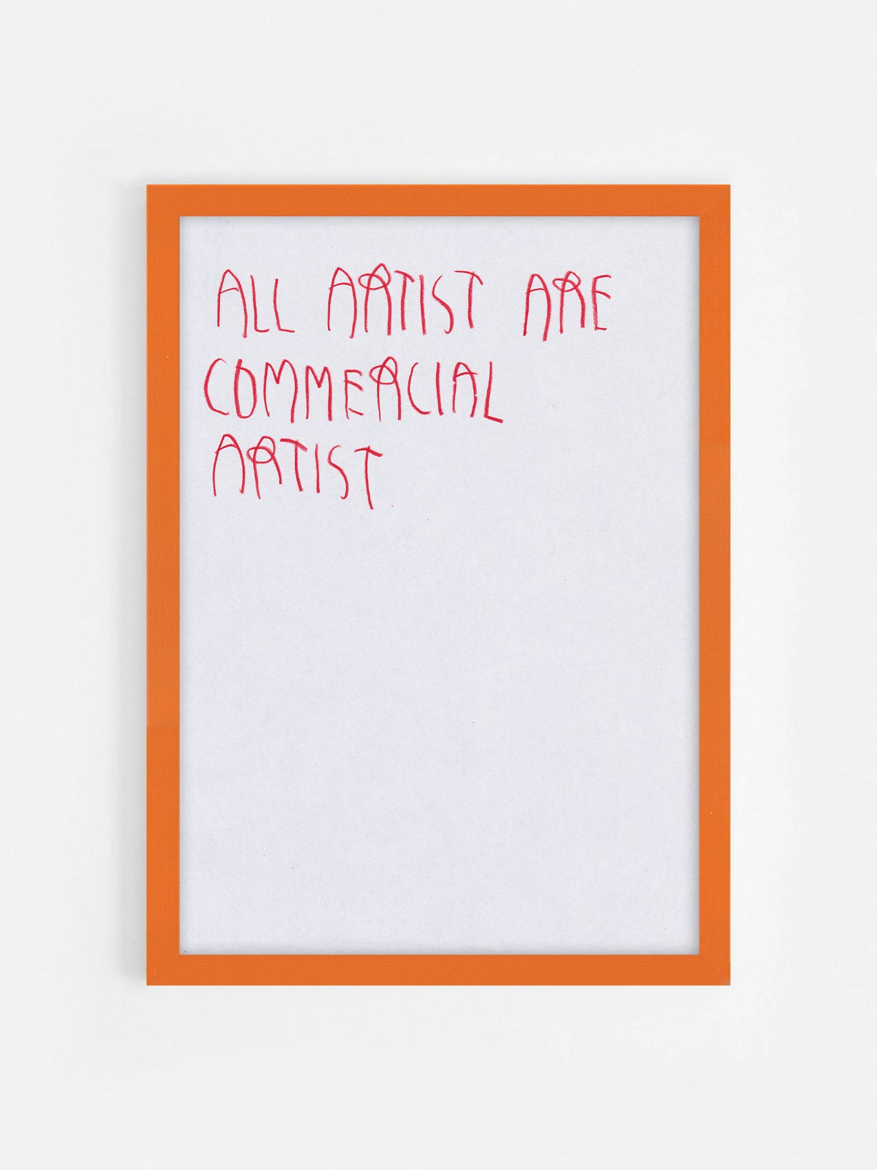 All Artist Are Commercial Artist