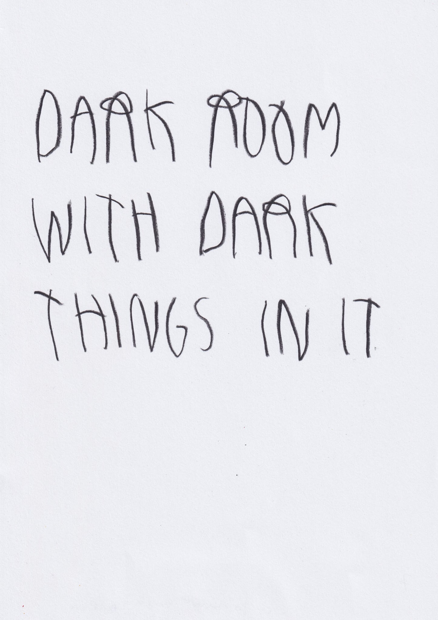 Dark Room With Dark Things In It