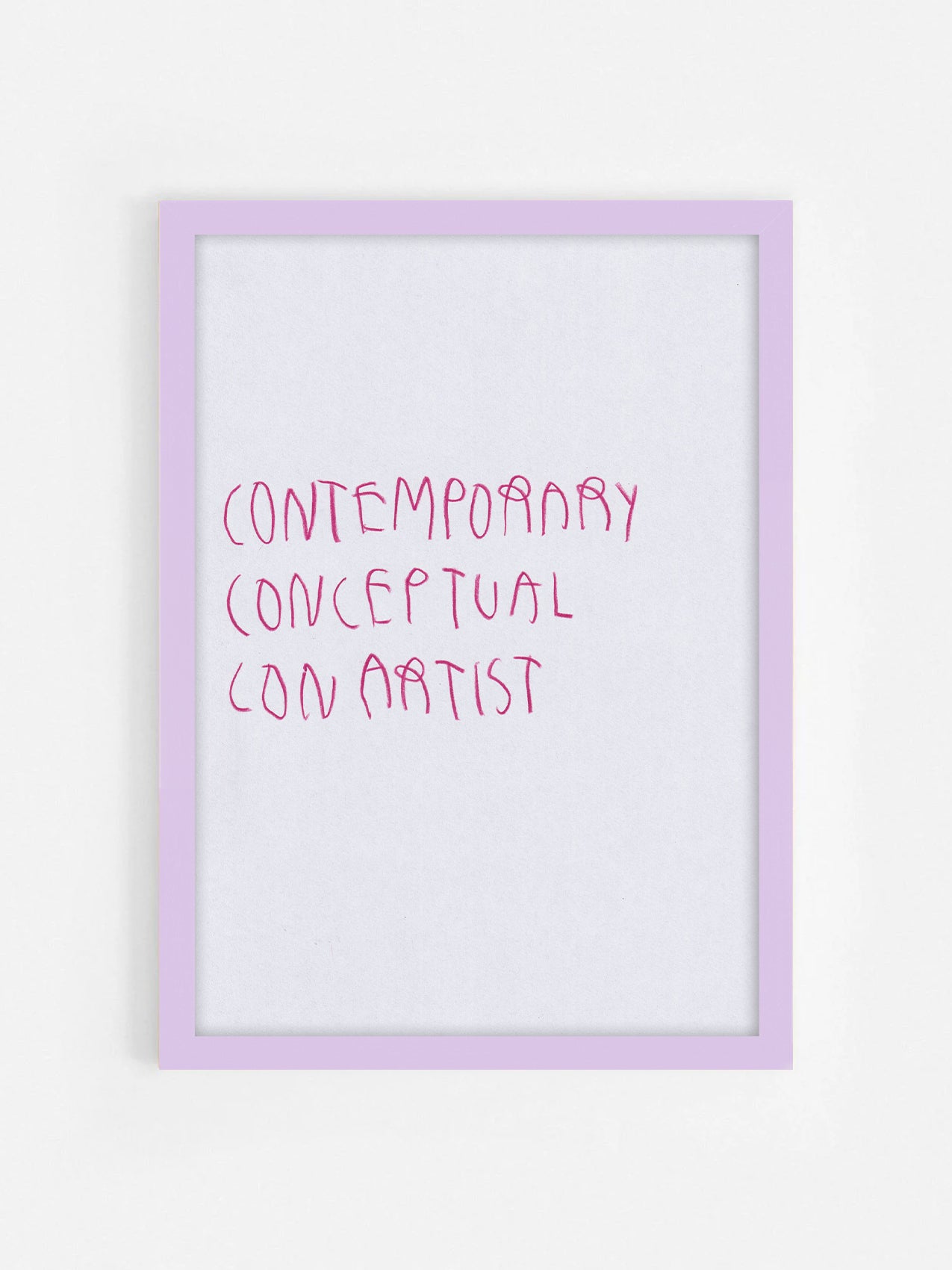 Contemporary Conceptual Con Artist