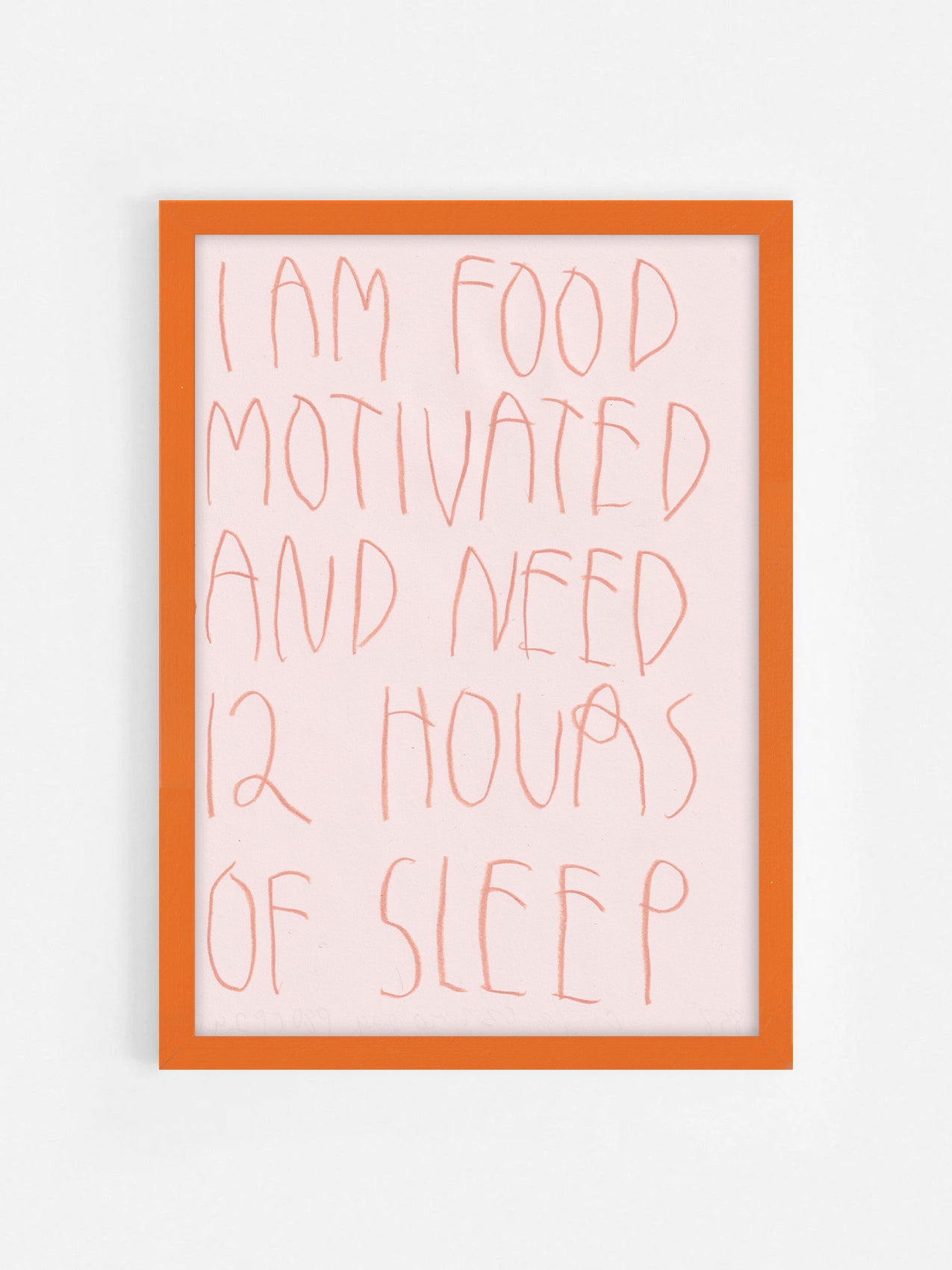 I’m Food Motivated And Need 12 Hours Of Sleep
