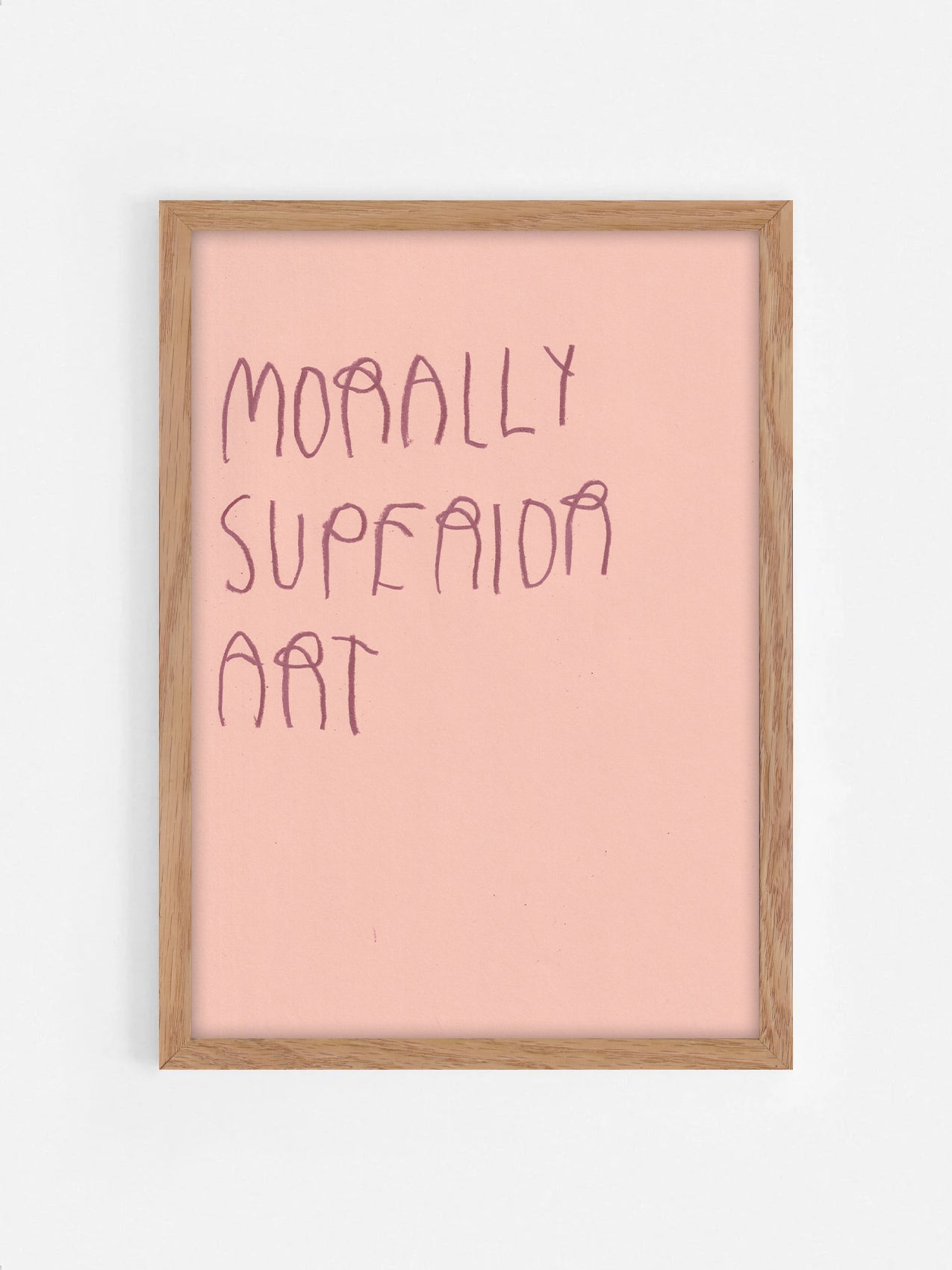 Morally Superior Art