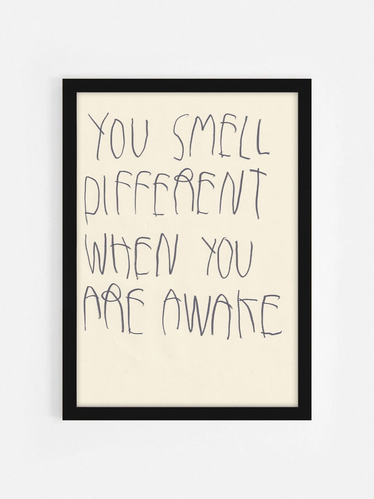 You Smell Different When You Are Awake