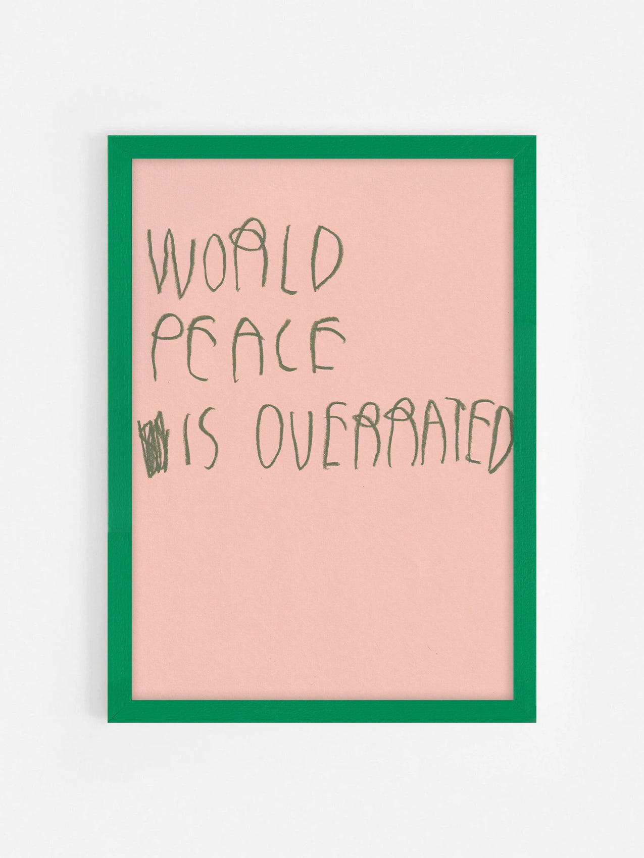 World Peace Is Overrated