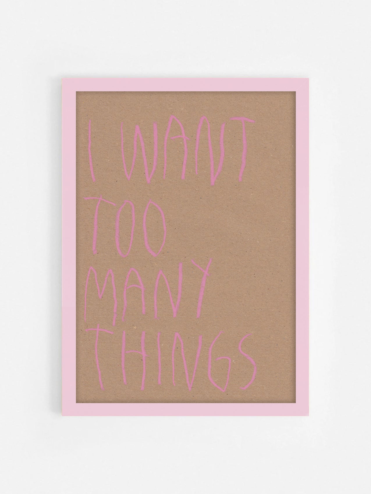 I Want, To Many Things