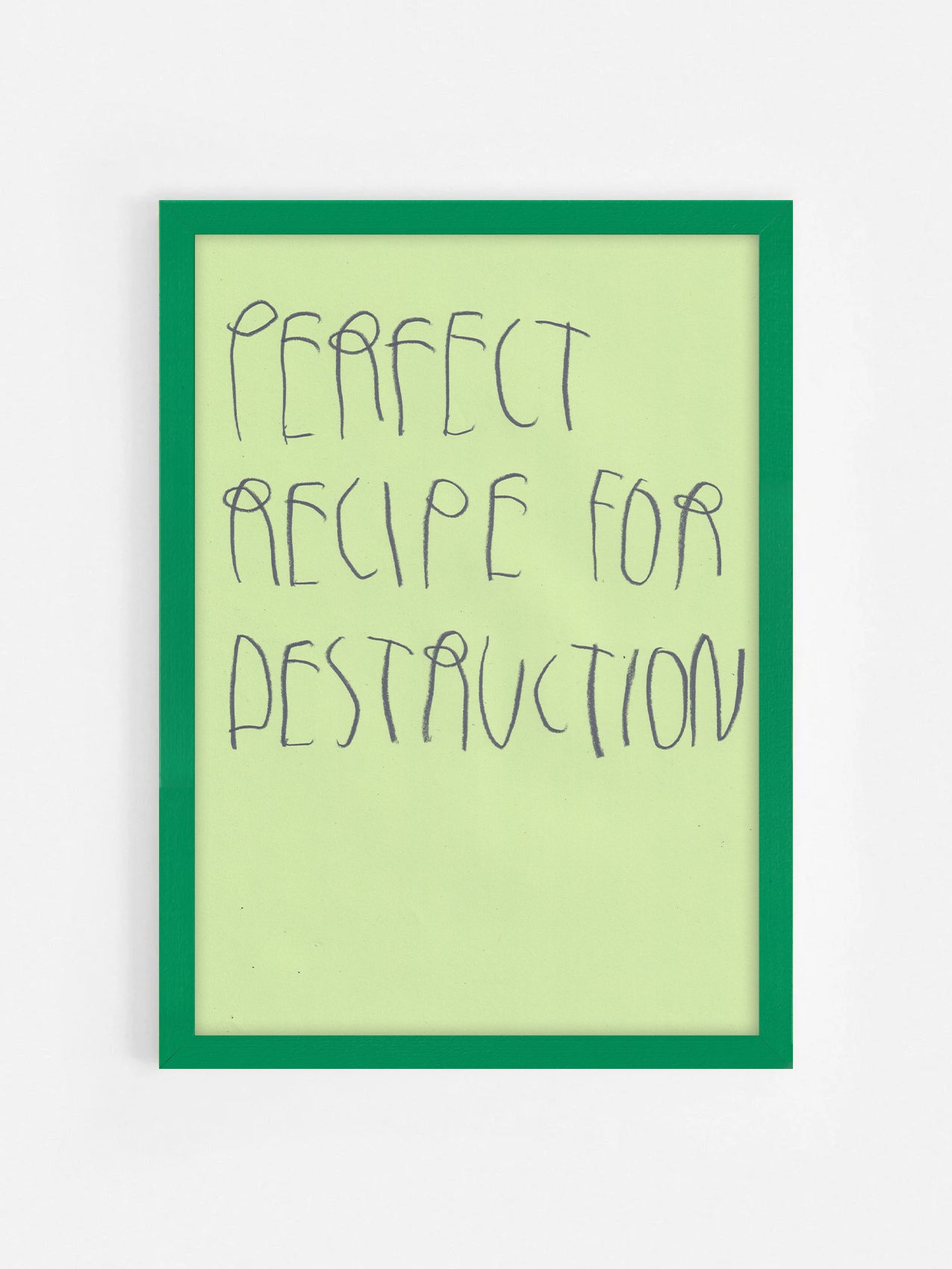 Perfect Recipe For Destruction
