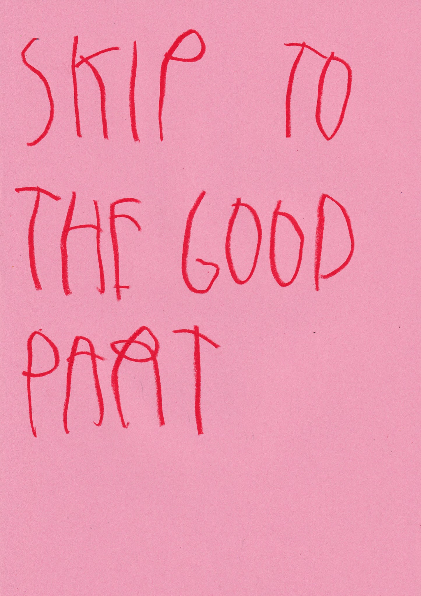 Skip To The Good Part