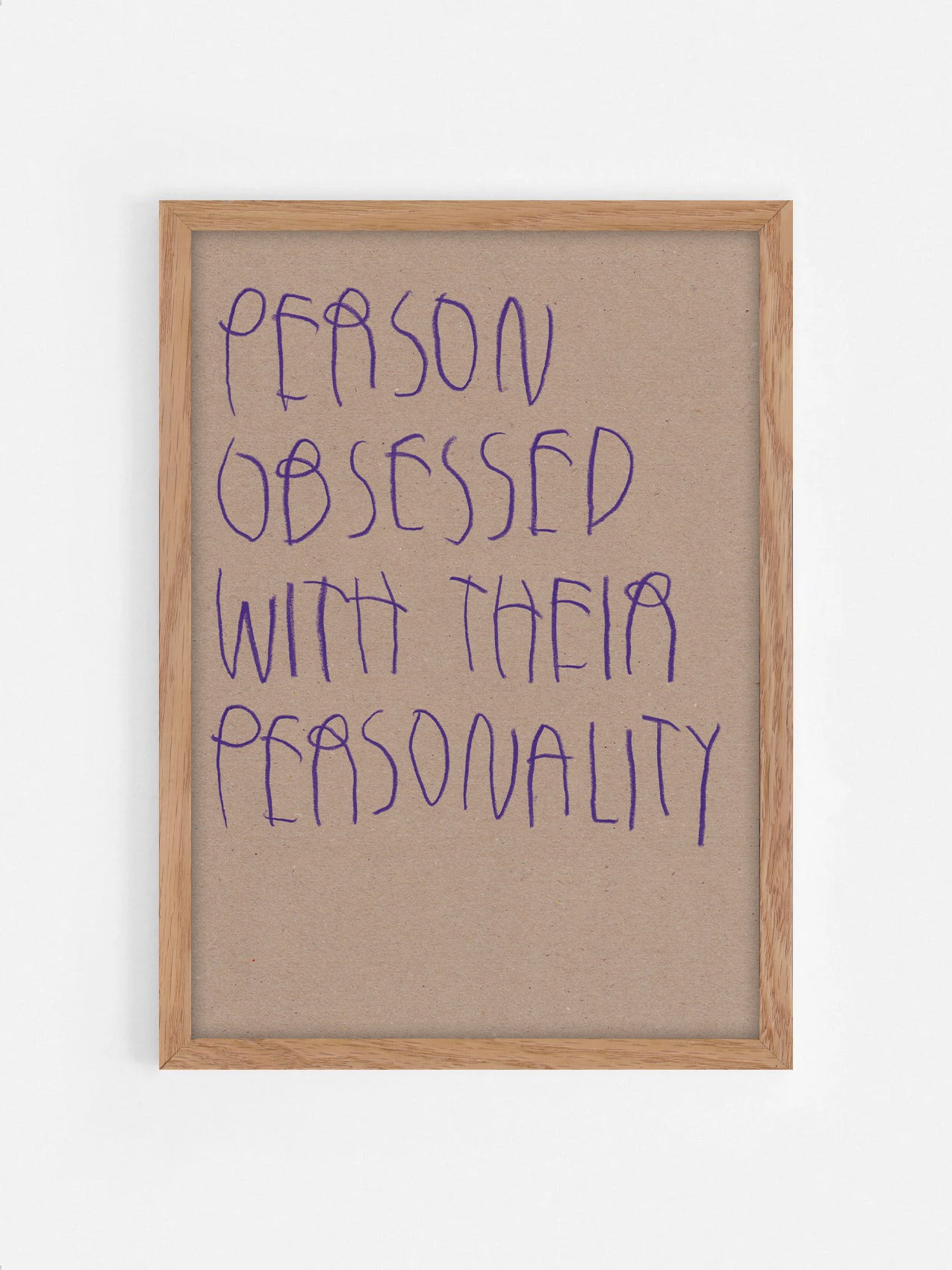Person Obsessed With Their Personality