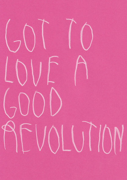 Got To Love A Good Revolution