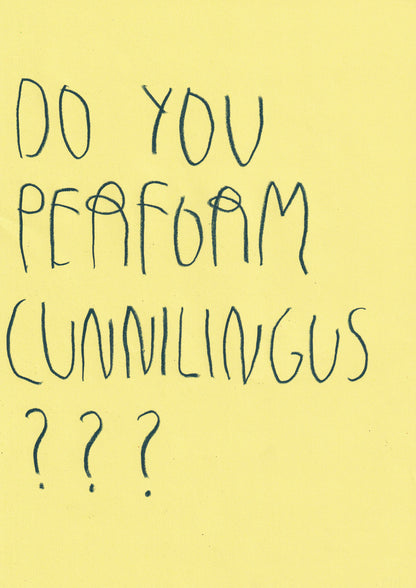 Do You Perform Cunnilingus?