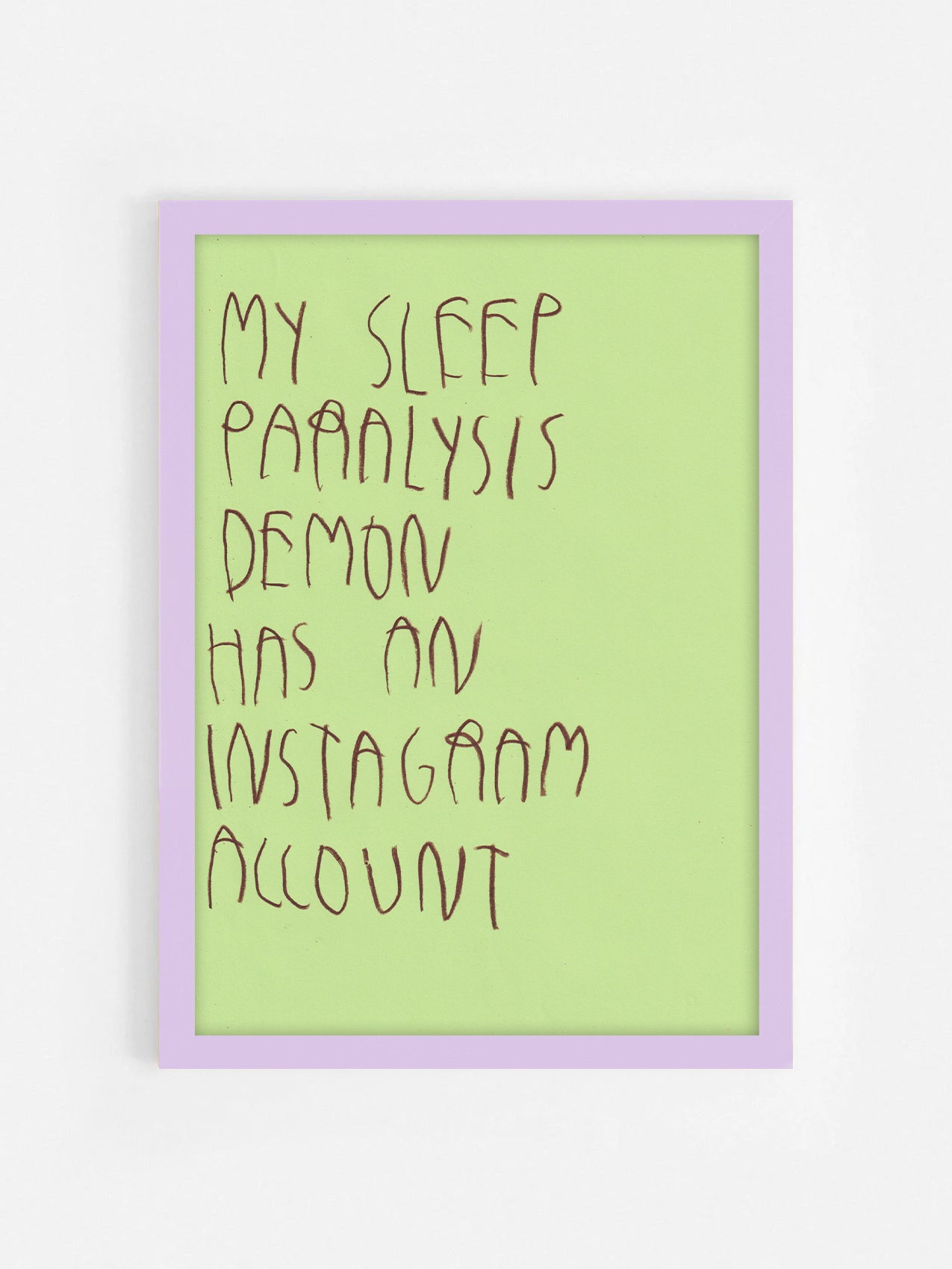 My Sleep Paralysis Demon Has An Instagram Account