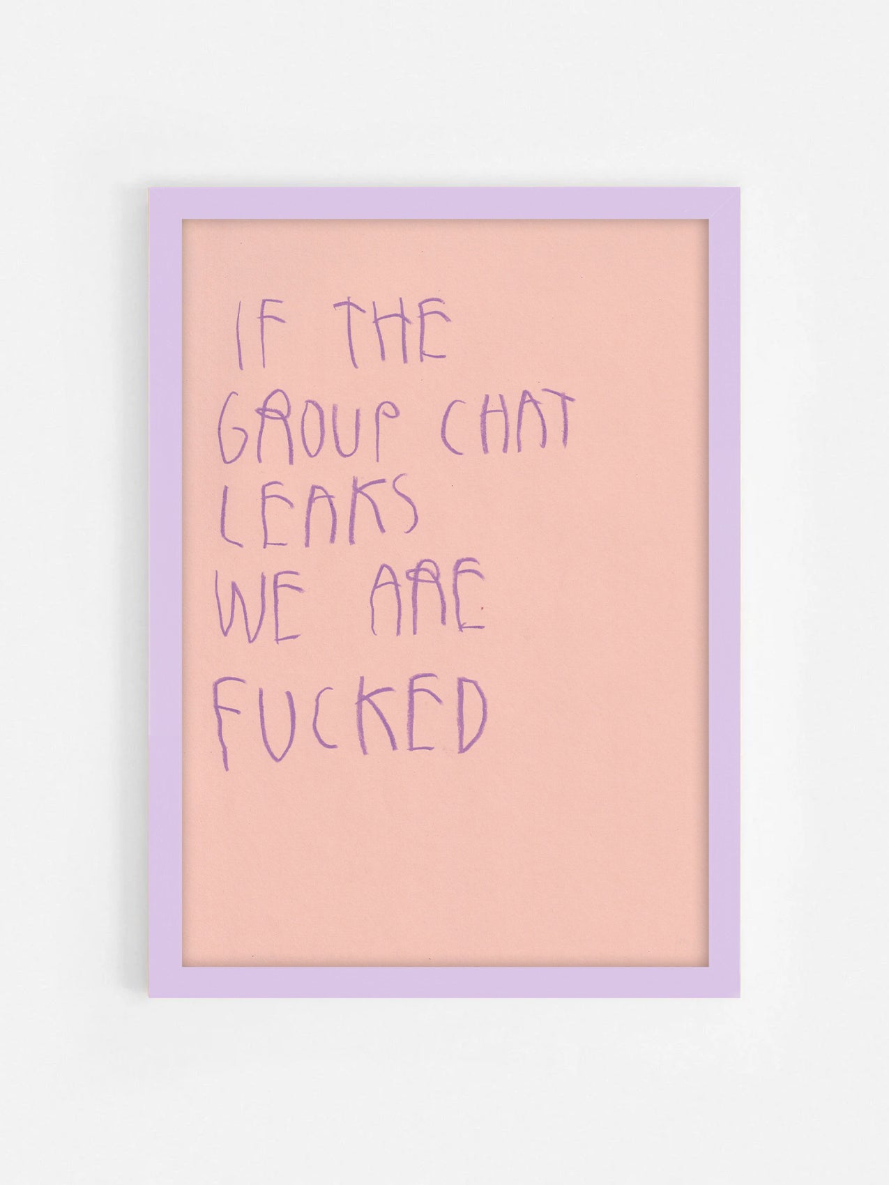 If The Group Chat Leaks We Are Fucked