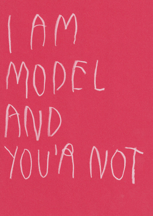 I’m A Model You’re Not