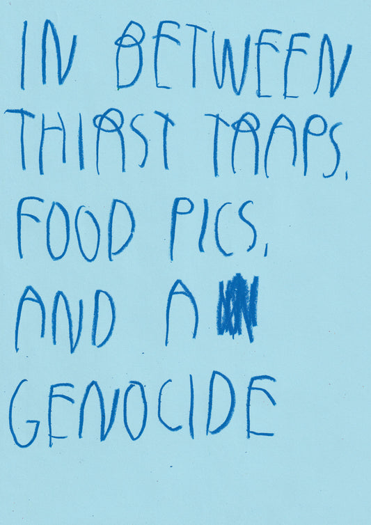 In Between Thirst Traps, Food Pics, And A Genocide