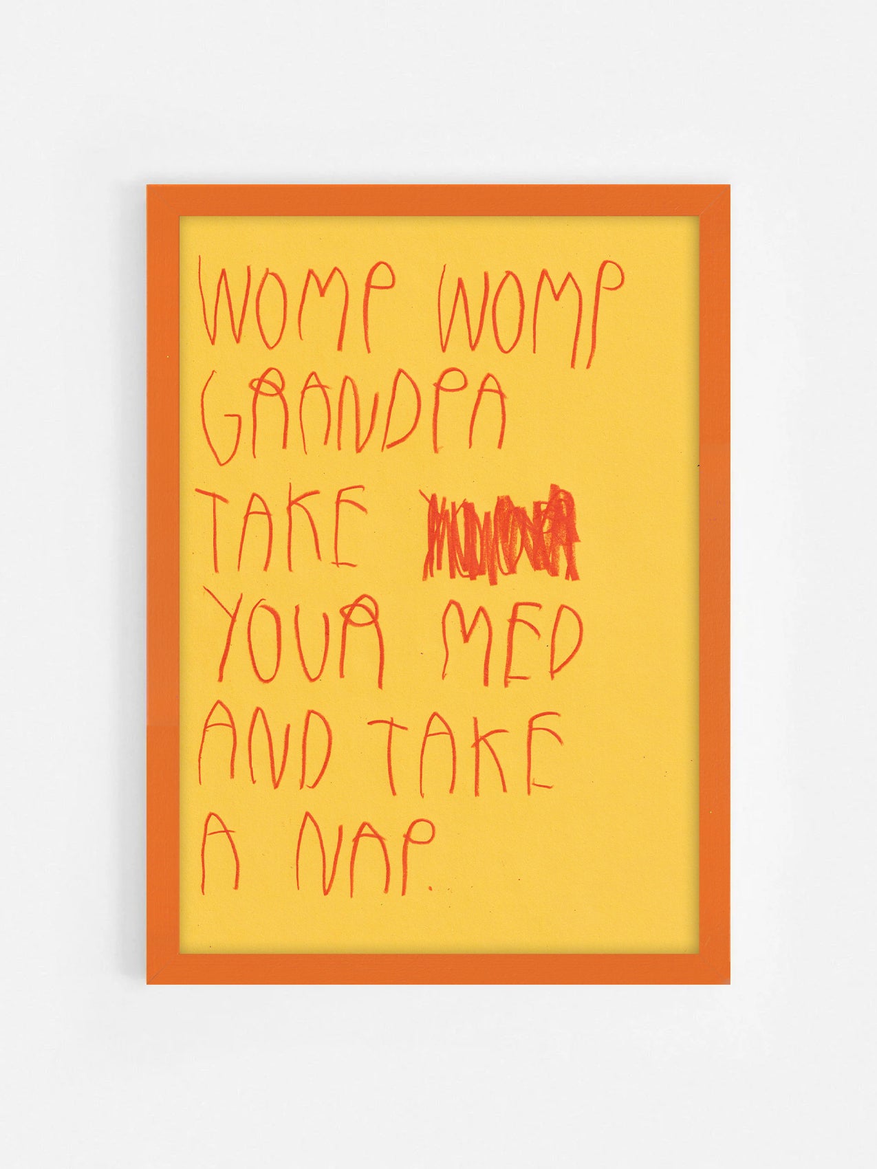 Womp Womp Grandpa Go Take Your Meds And Take A Nap