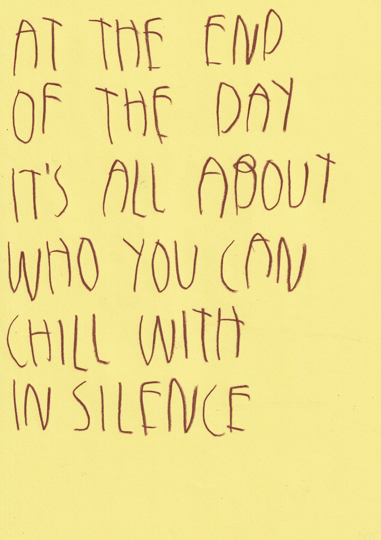 At The End Of The Day, It's All About Who You Can