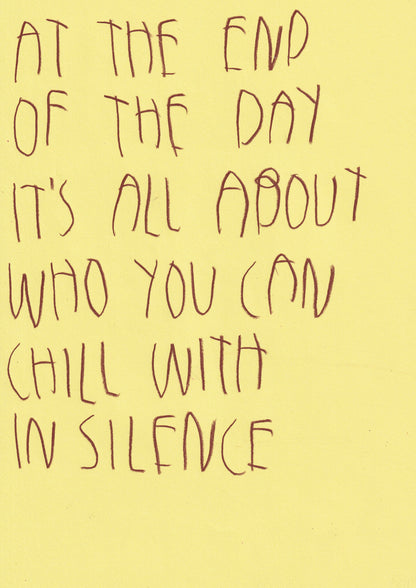 At The End Of The Day, It's All About Who You Can