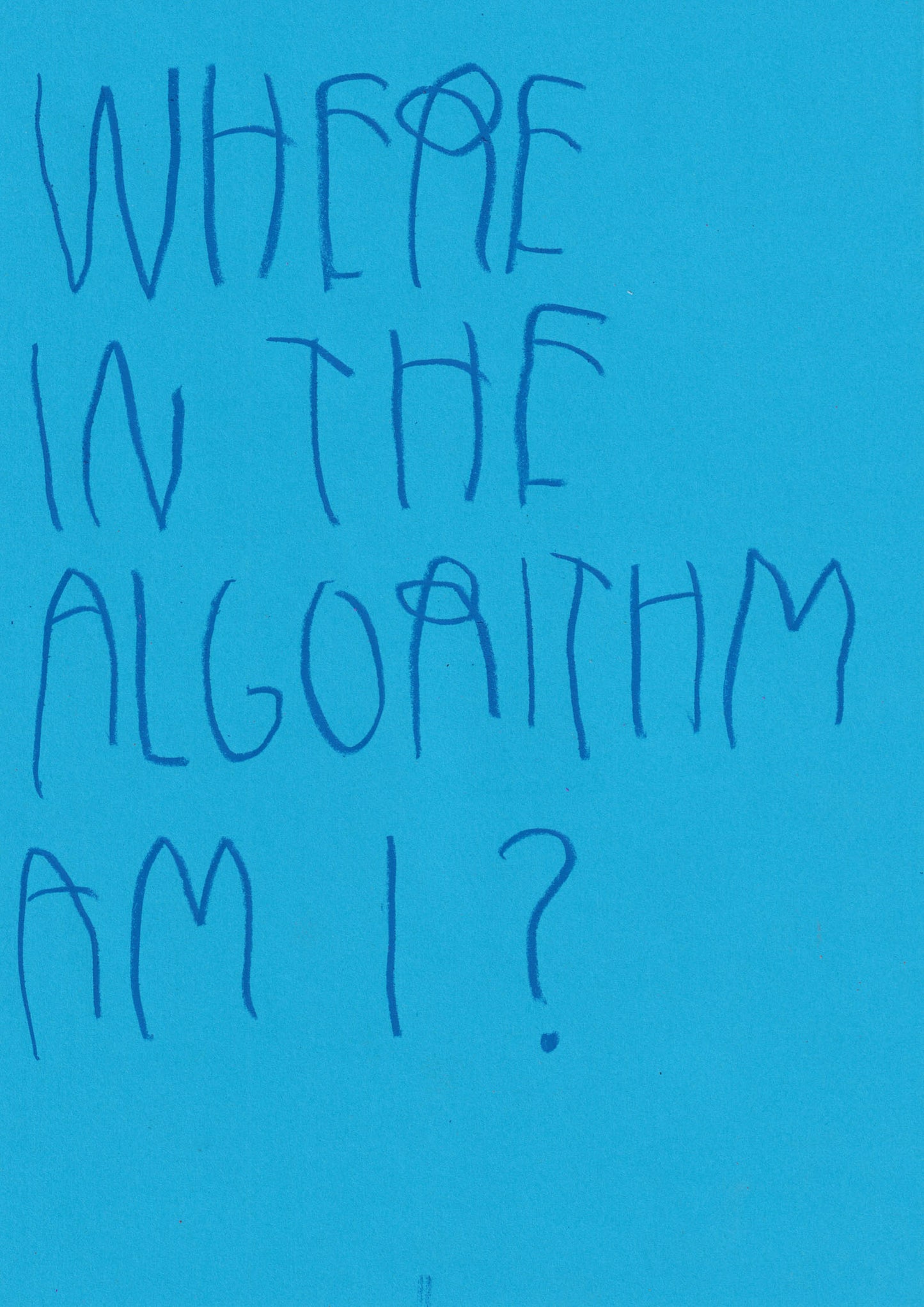 Where In The Algorithm Am I