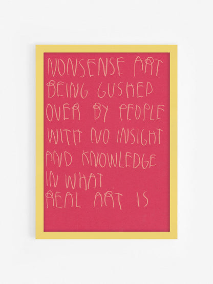 Nonsense Art Being Gushed Over By People With No