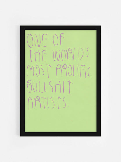 One Of The World's Most Prolific Bullshit Artists