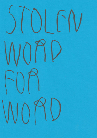 Stolen Word For Word